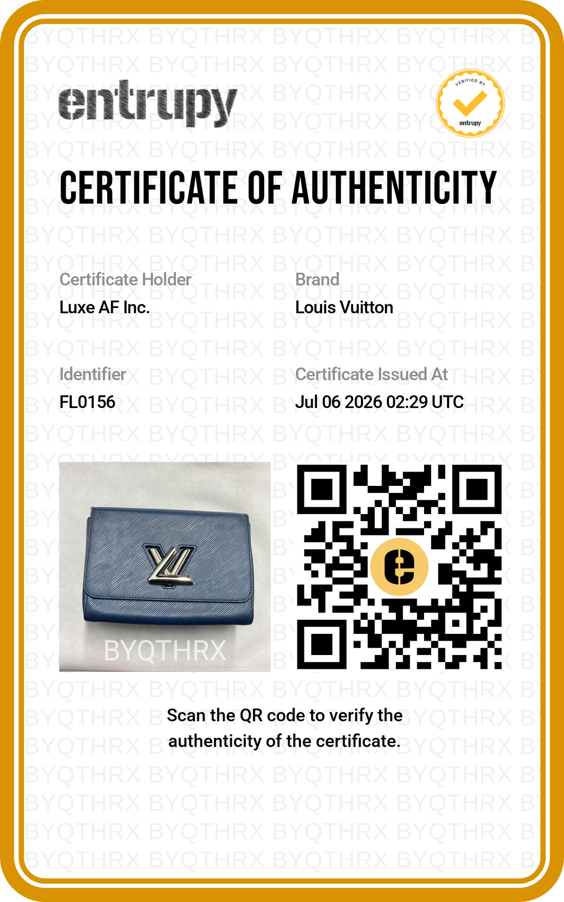 Louis Vuitton Twist Navy Epi Leather Shoulder Bag LV3253