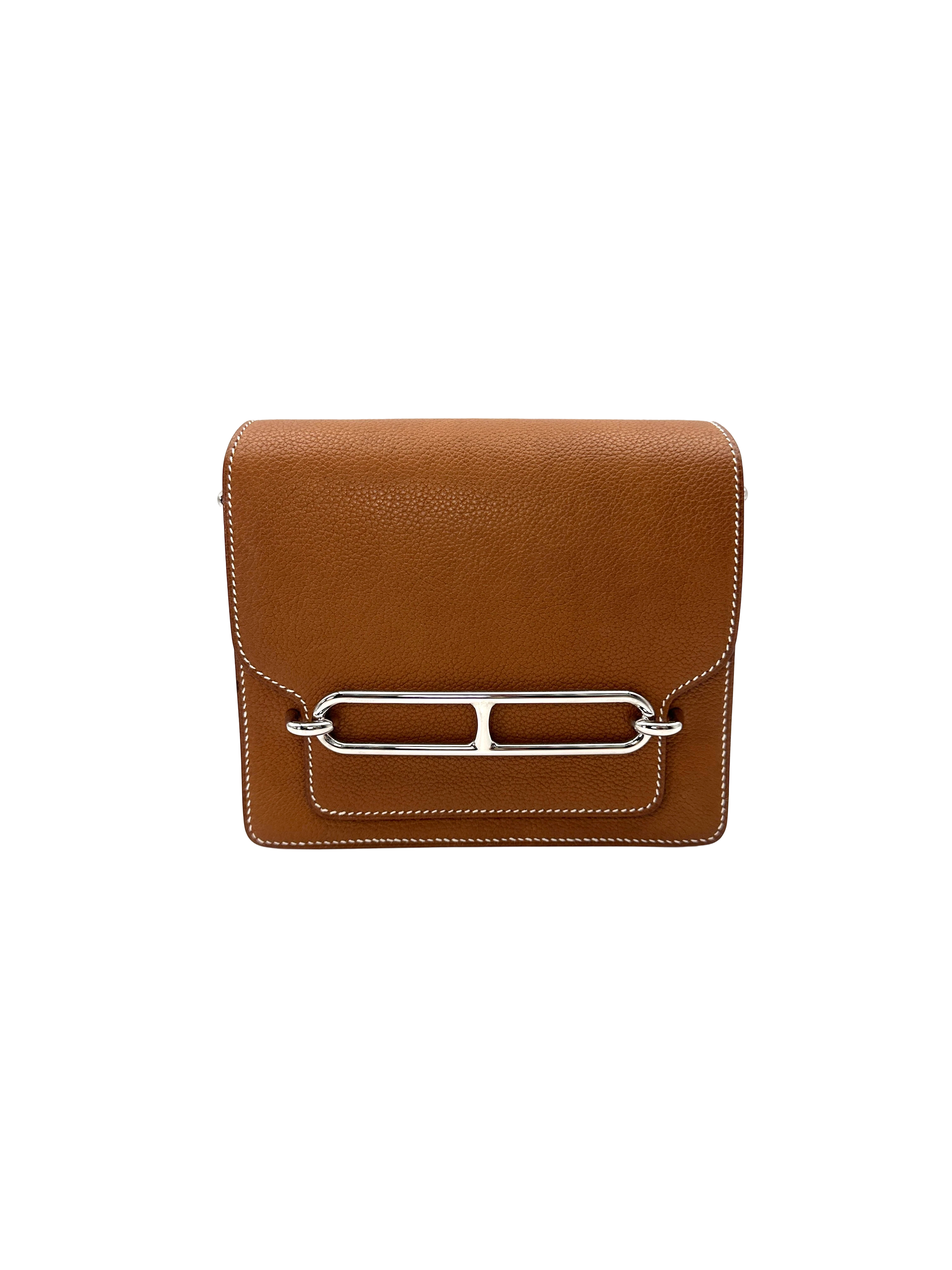 Hermes Roulis Slim Brown Leather Wallet HR149