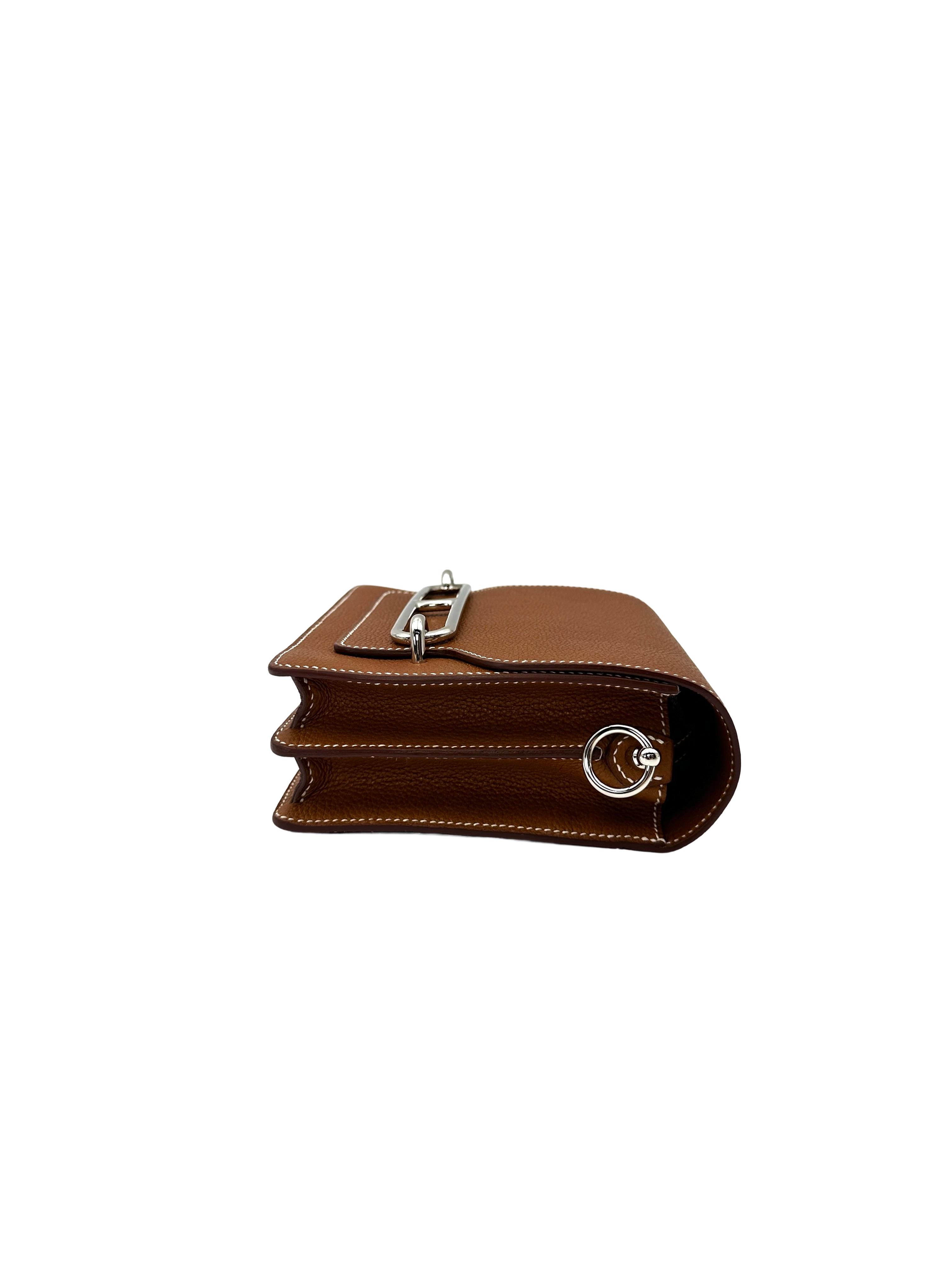 Hermes Roulis Slim Brown Leather Wallet HR149
