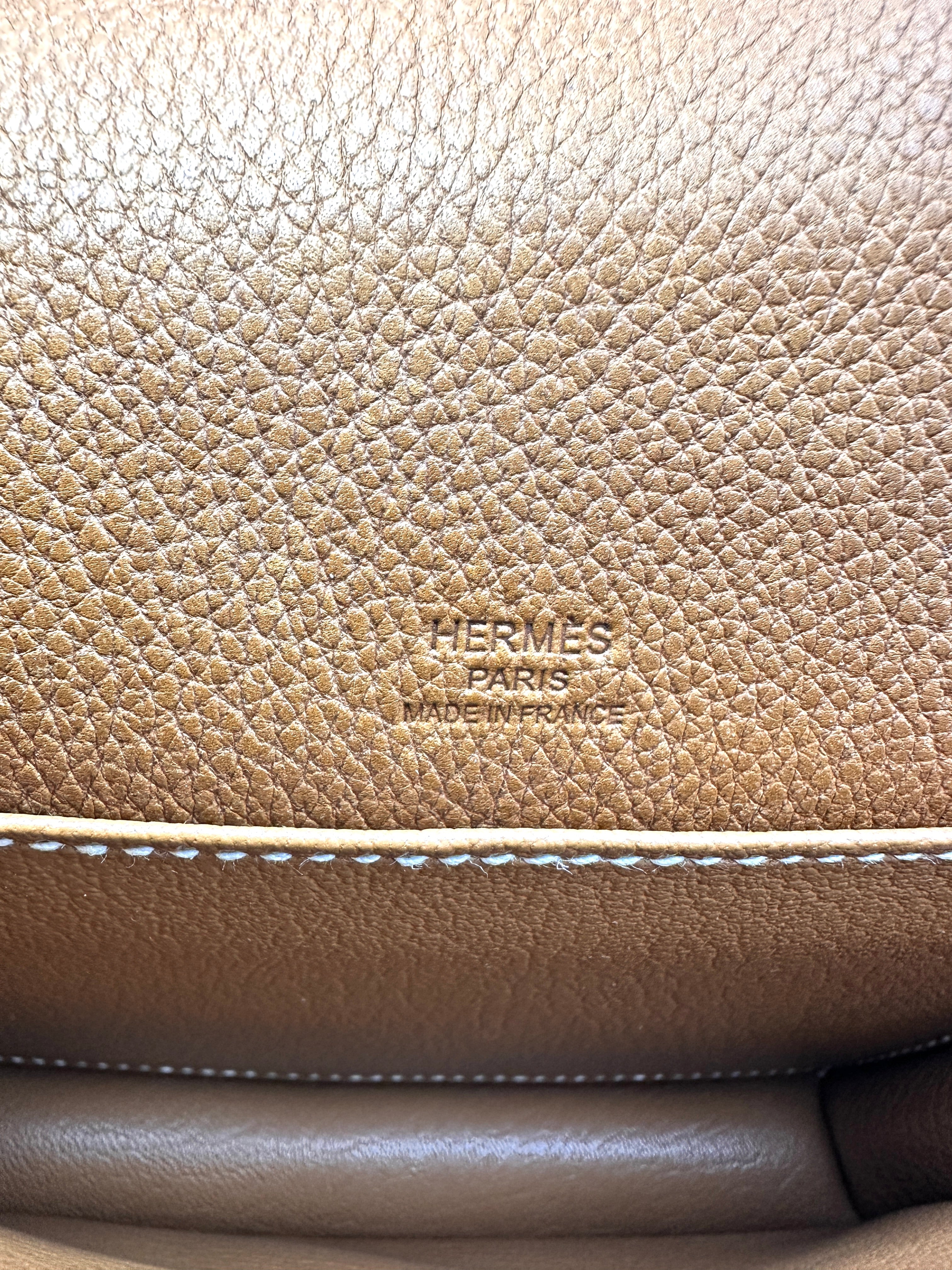 Hermes Roulis Slim Brown Leather Wallet HR149