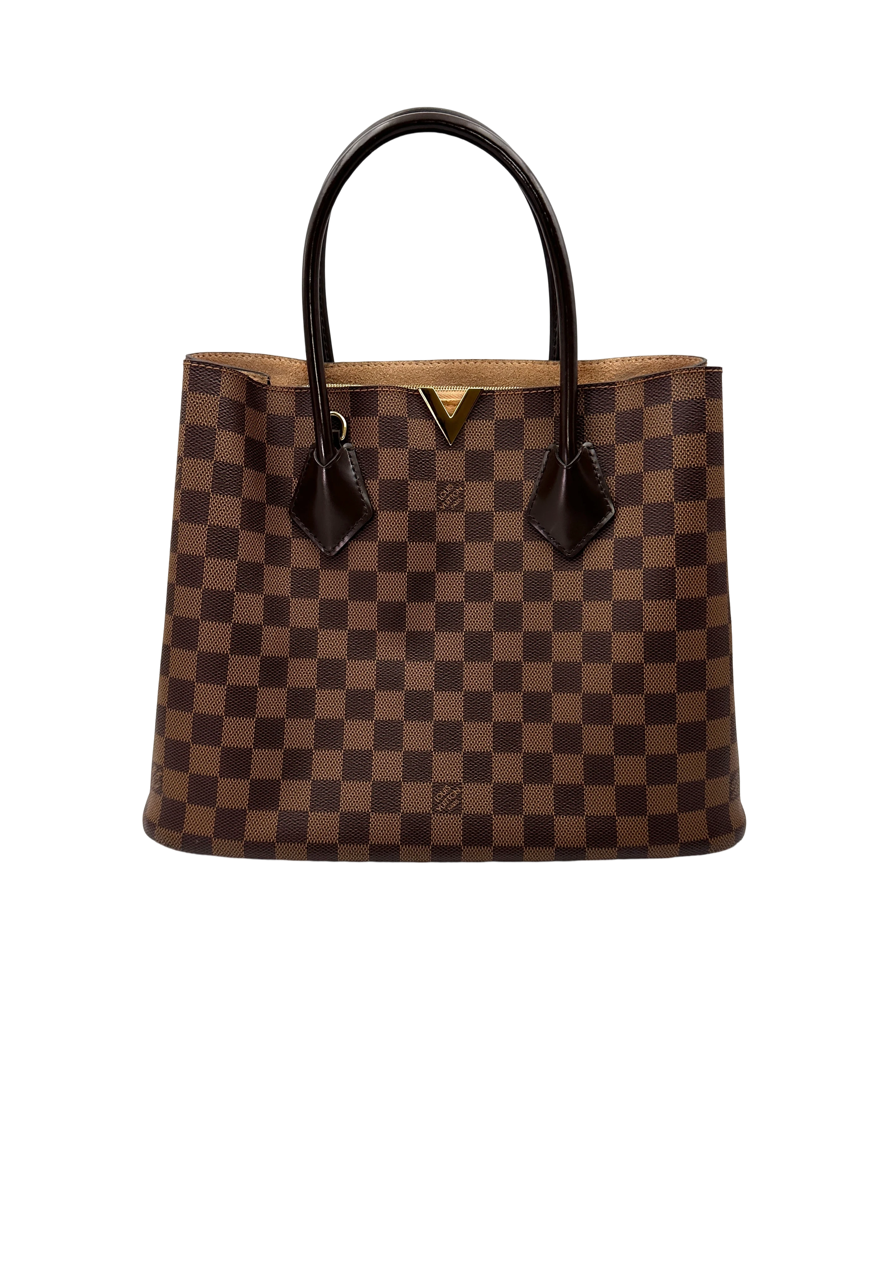 Louis Vuitton Kensington Damier Ebene Tote Handle Bag LV3263