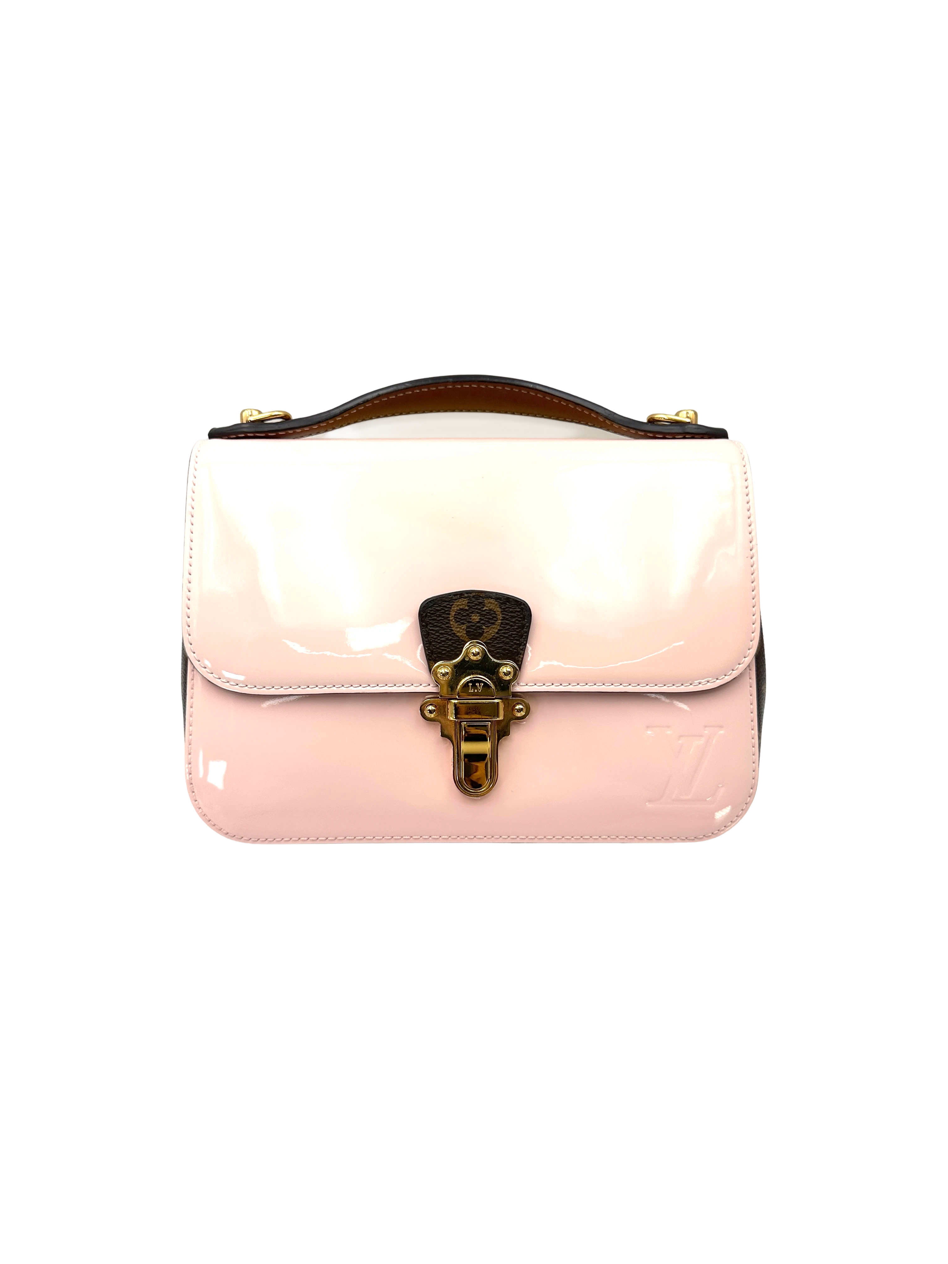 Louis Vuitton Pink Leather Pochette Metis LV3265