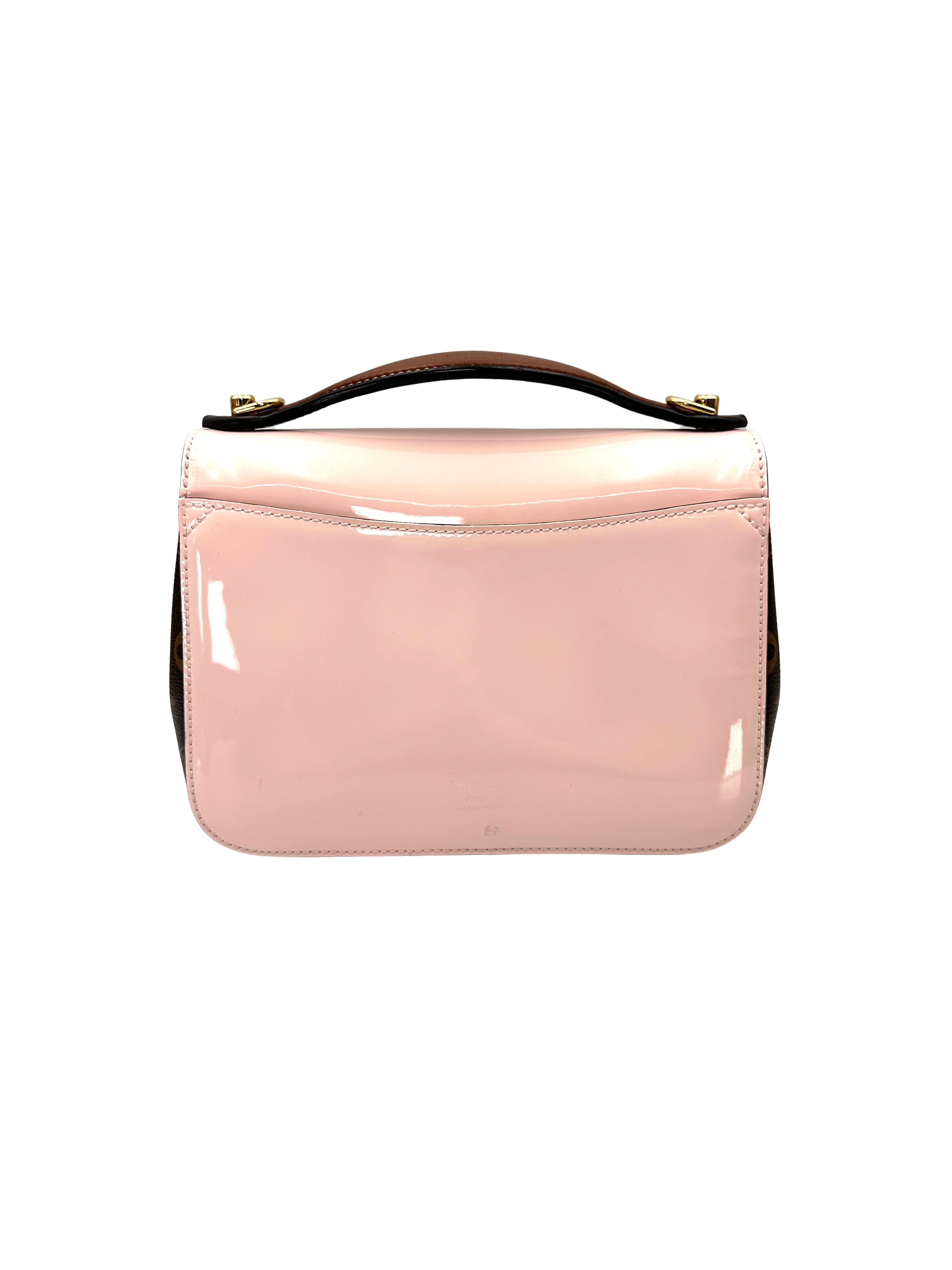 Louis Vuitton Pink Leather Pochette Metis LV3265