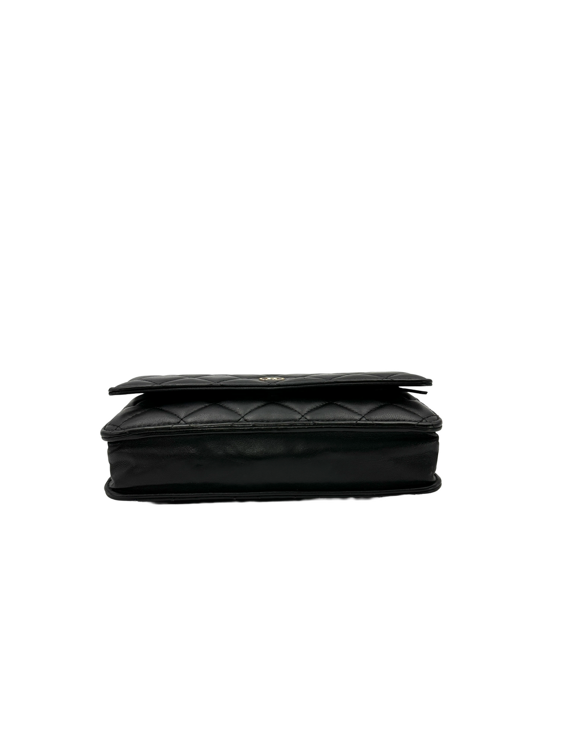 Chanel Black Quilted Lambskin Wallet On Chain(20***05) CC2493
