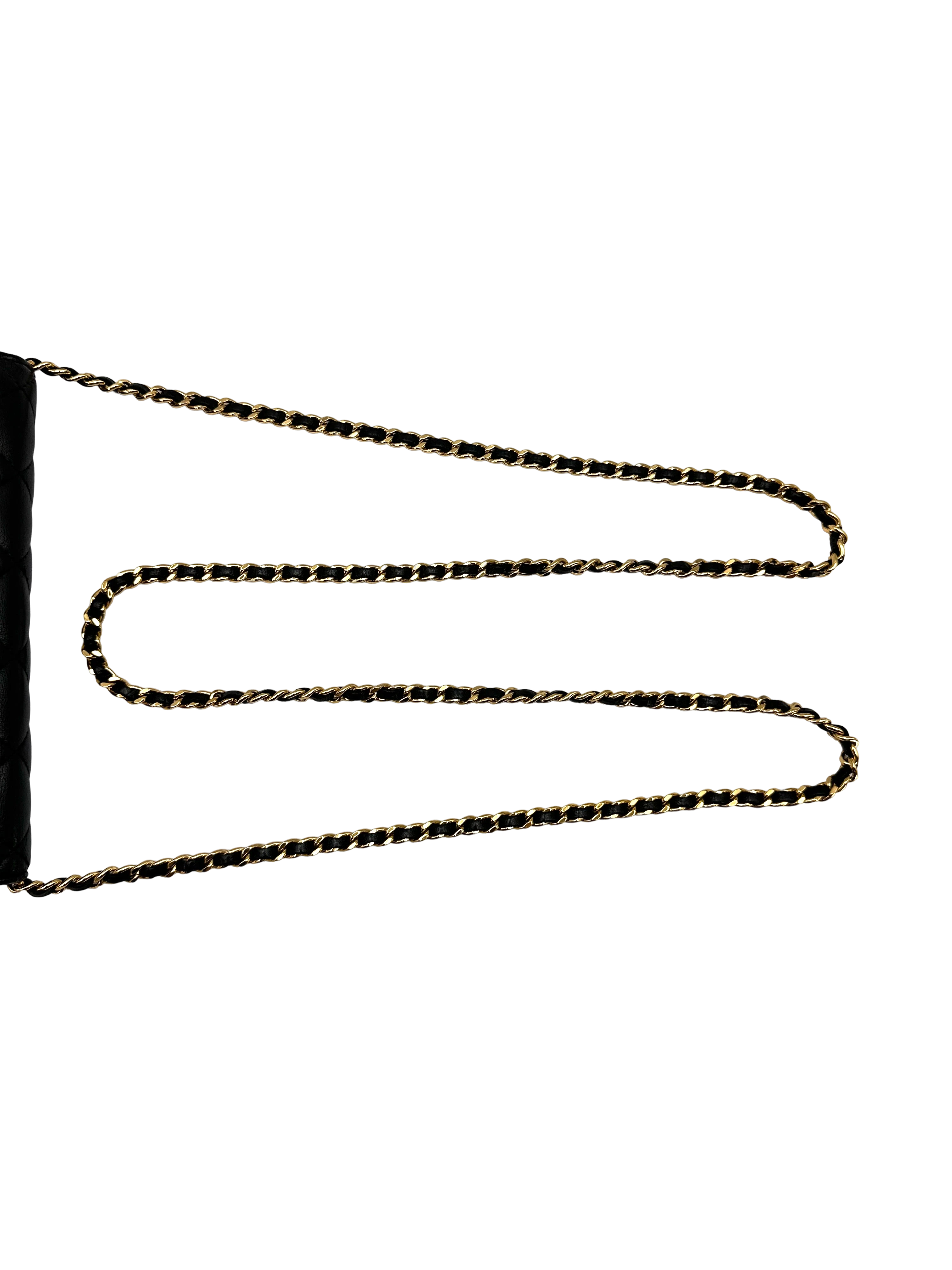 Chanel Black Quilted Lambskin Wallet On Chain(20***05) CC2493