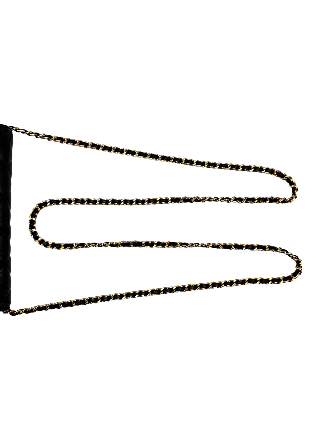 Chanel Black Quilted Lambskin Wallet On Chain(20***05) CC2493