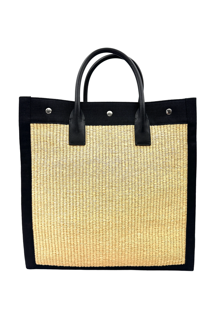 Saint Laurent Rive Gauche Canvas Tote Handle Bag SL284