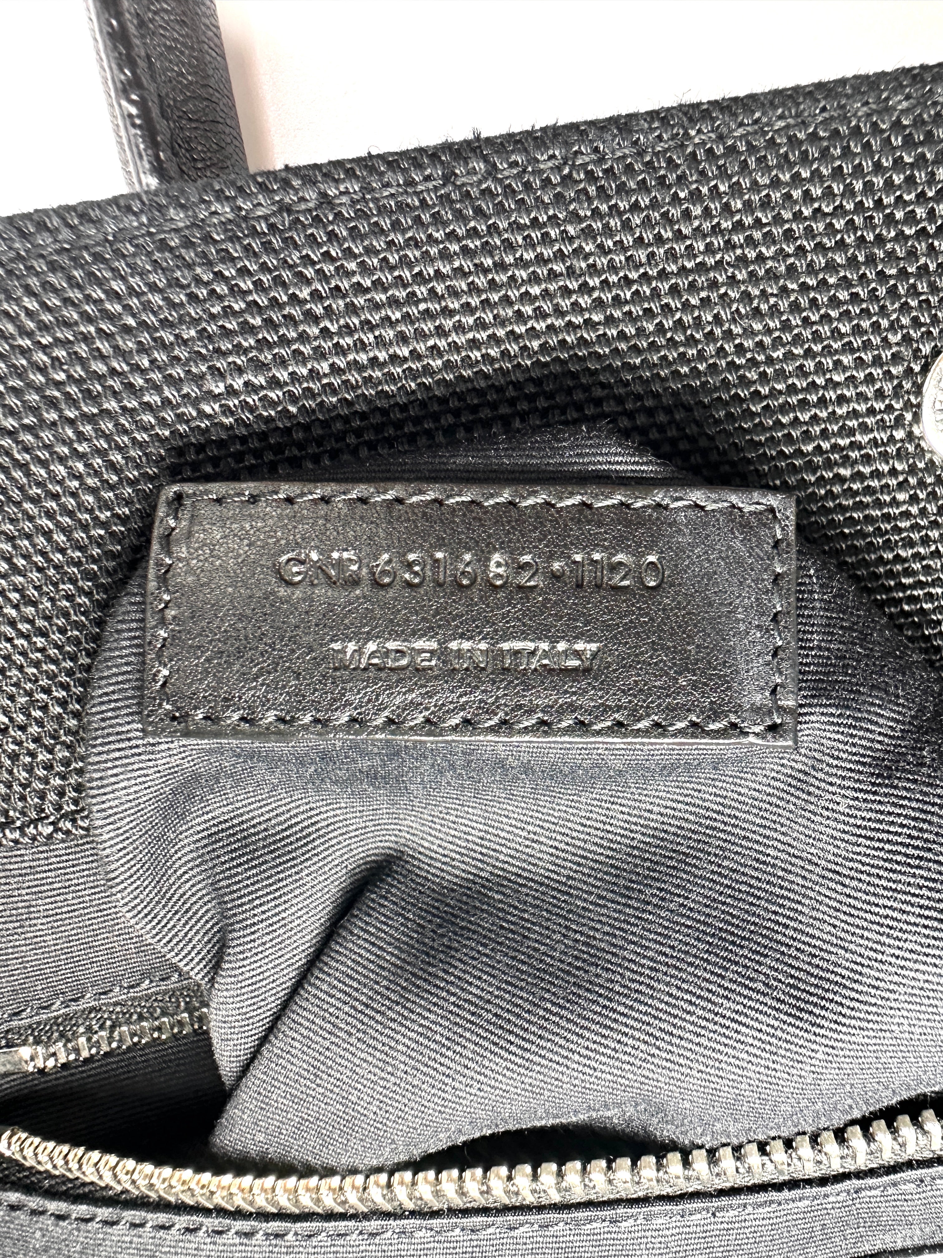 Saint Laurent Rive Gauche Canvas Tote Handle Bag SL284