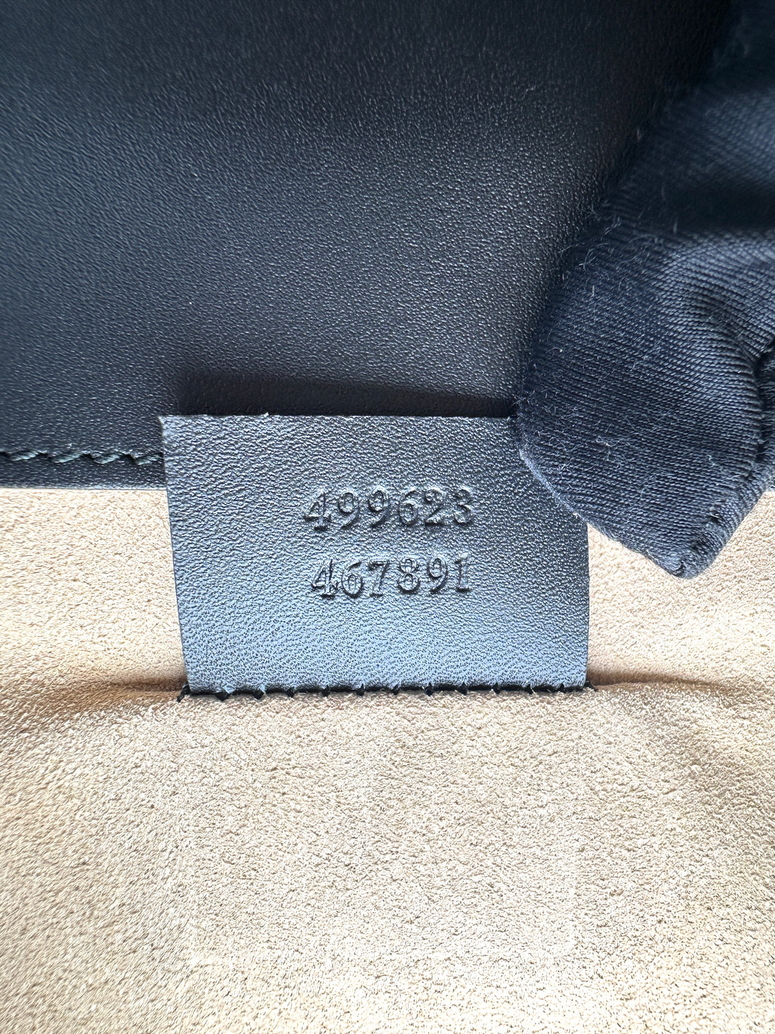Gucci Dionysus Navy Velvet Shoulder Bag GG1384