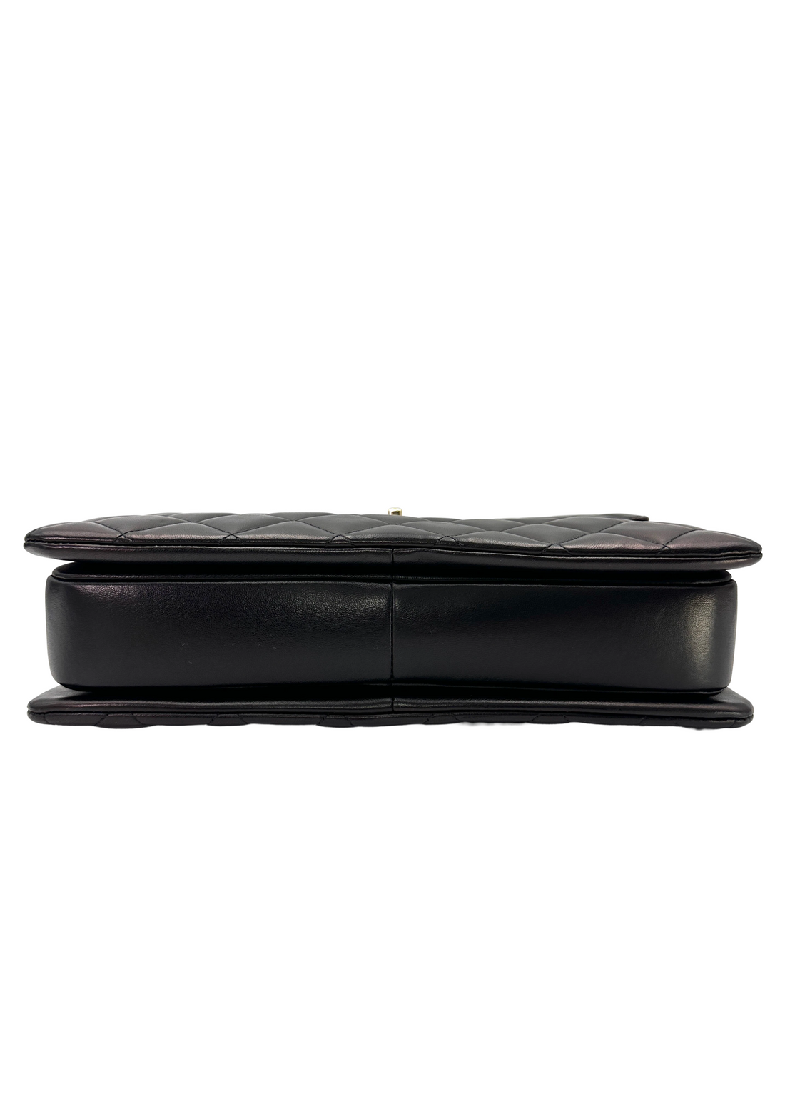 Chanel Trendy CC Black Quilted Leather Top Handle Bag(19***87) CC2494