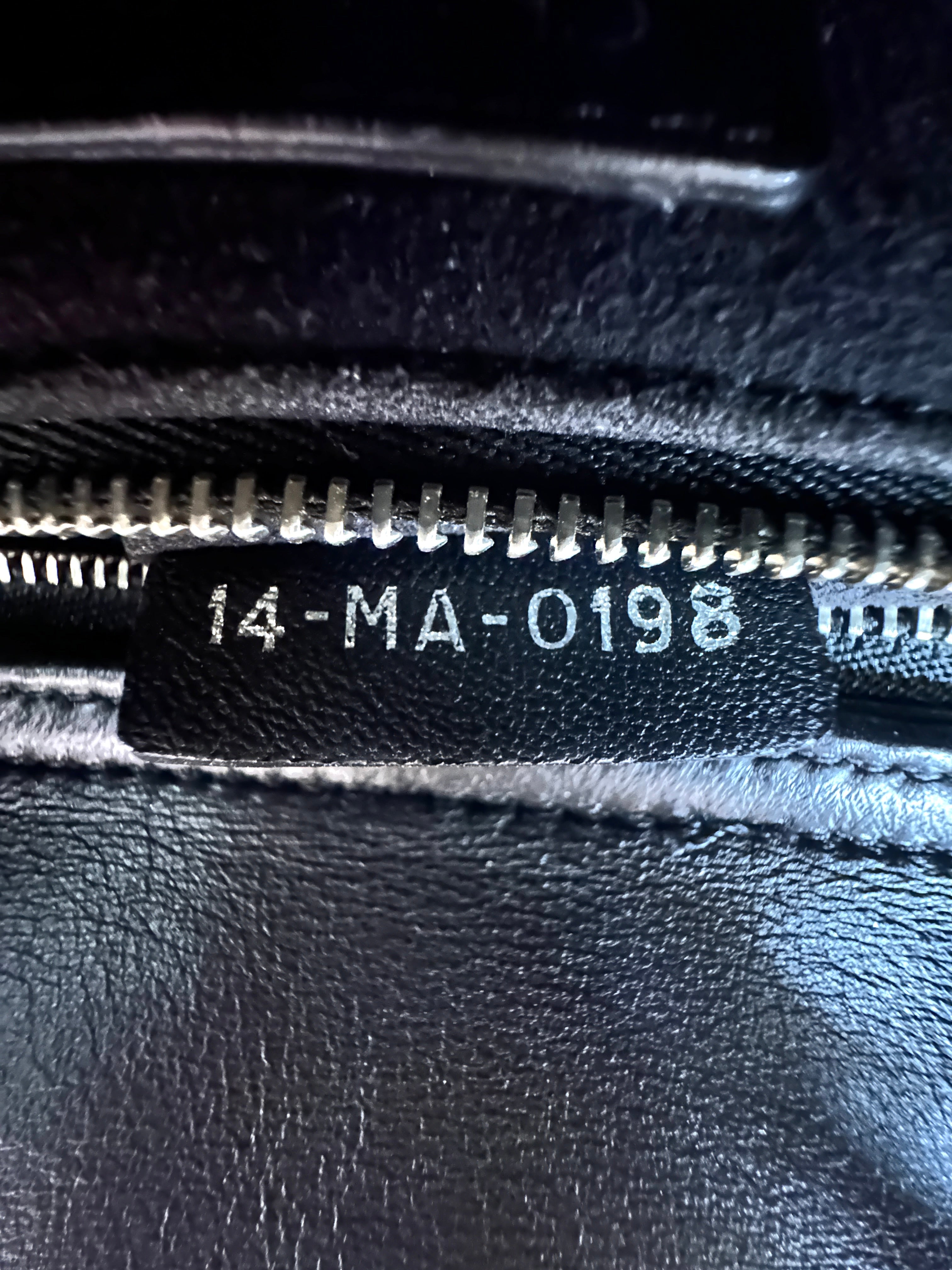 Christian Dior Lady Dior Black Cannage Lambskin Handle Bag DR901