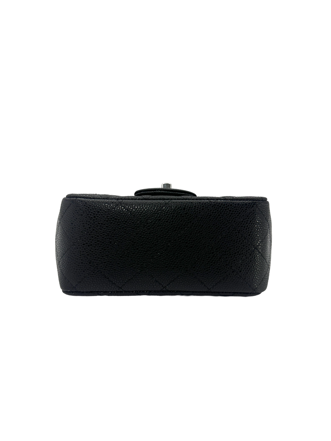 Chanel Classic Flap Black Quilted Leather Mini Shoulder Bag(14***45) DR899