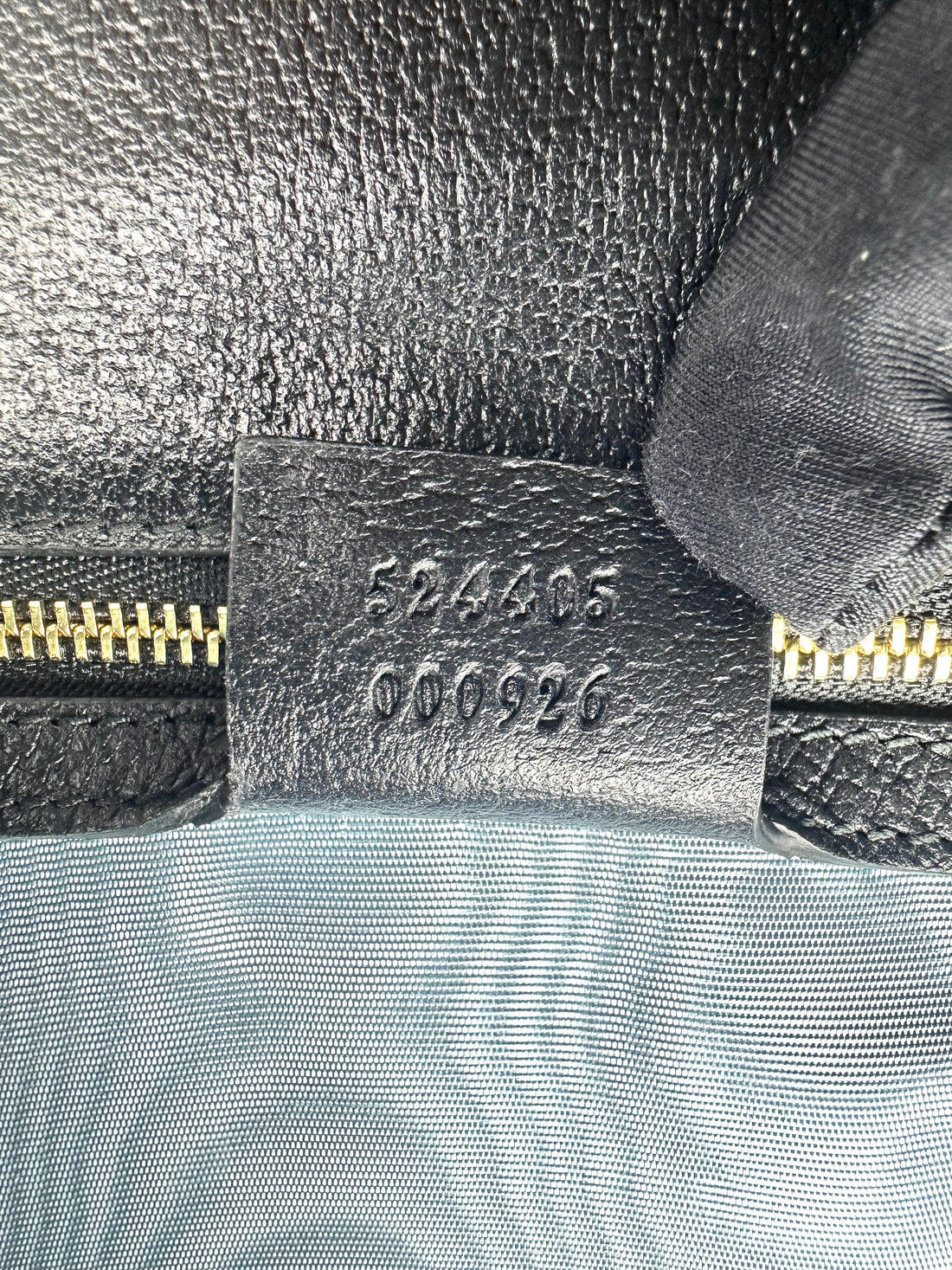 Gucci Sylvie Bee Star Black Leather Medium Size Shoulder Bag GG1385