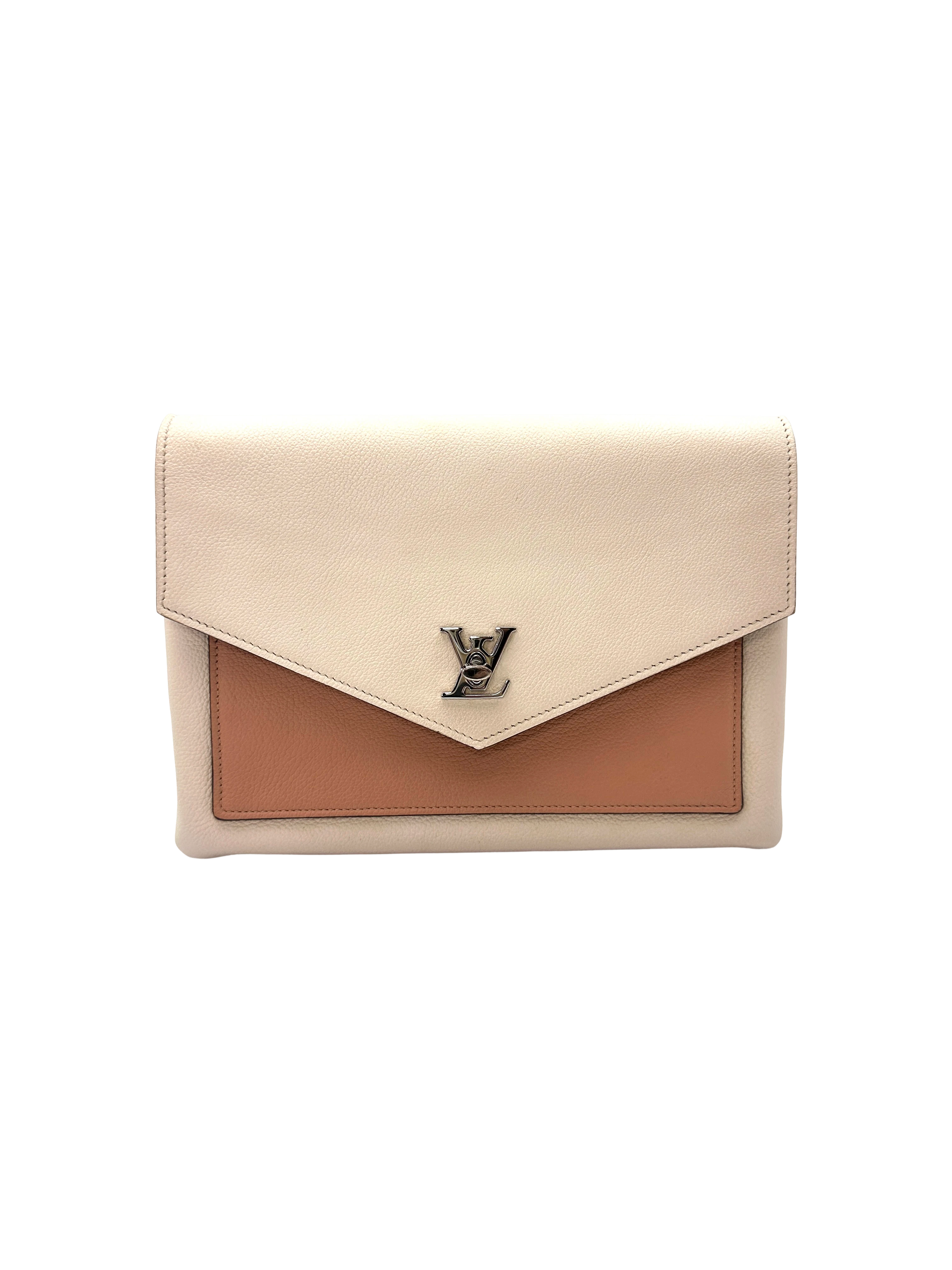 Louis Vuitton Lockme Pink Leather Shoulder Bag LV3270