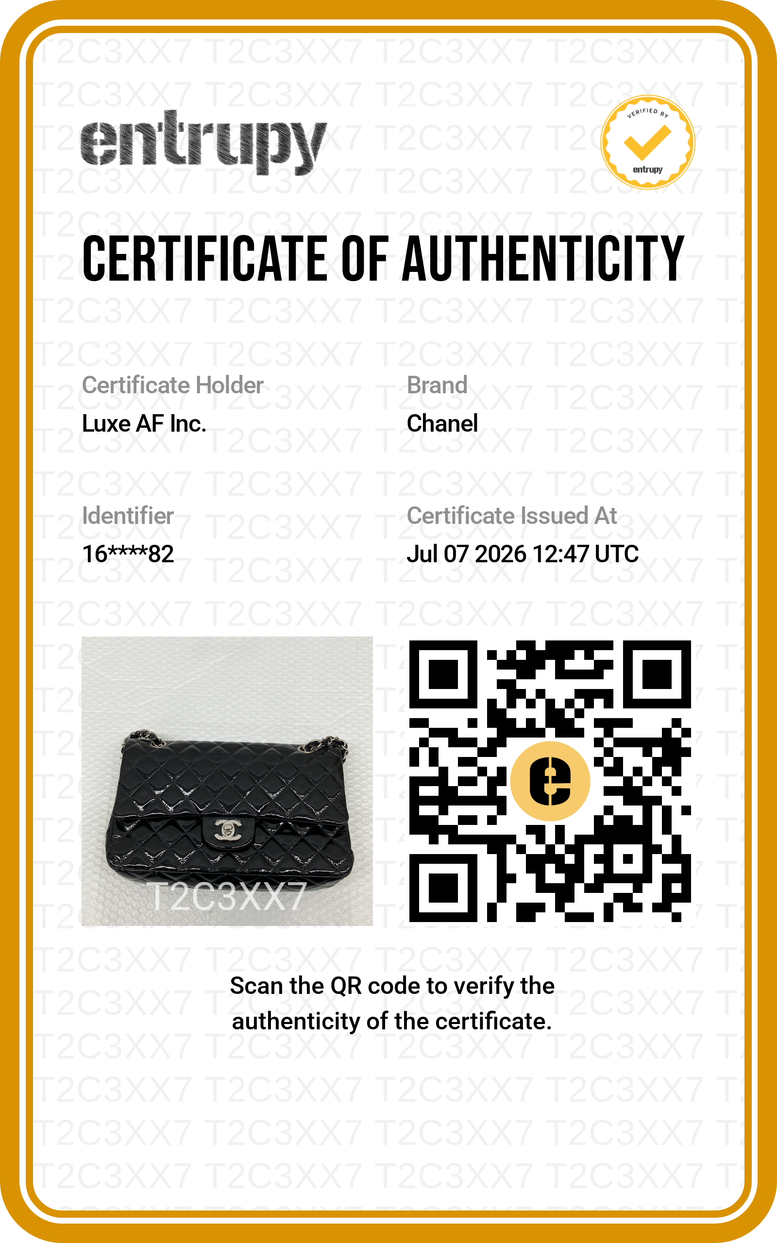 Chanel Classic Flap Black Quilted Patent Leather Medium Size Shoulder Bag With Silver Buckle(16***82) CC2507