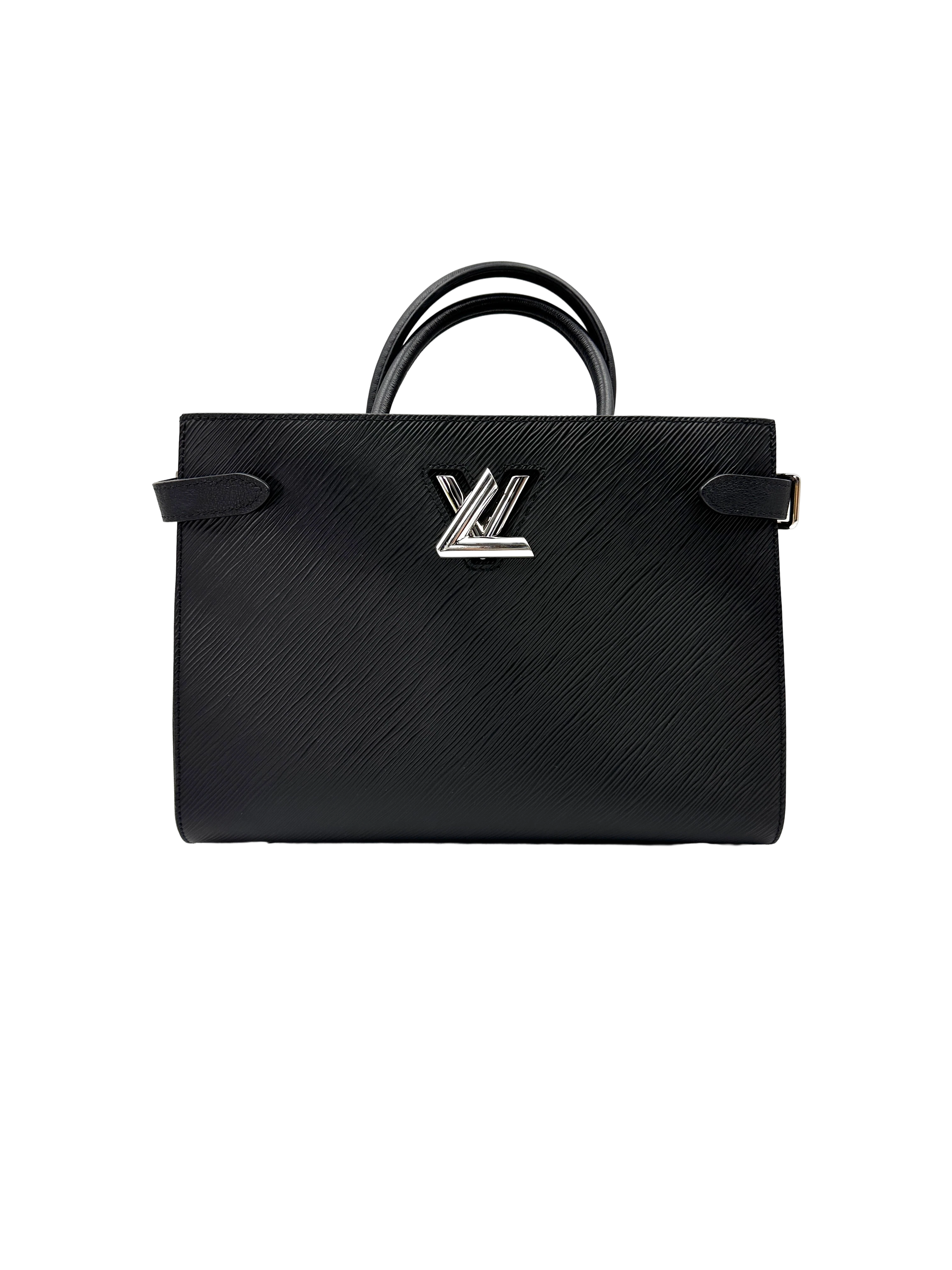 Louis Vuitton Twist Black Epi Leather Handle Bag LV3281
