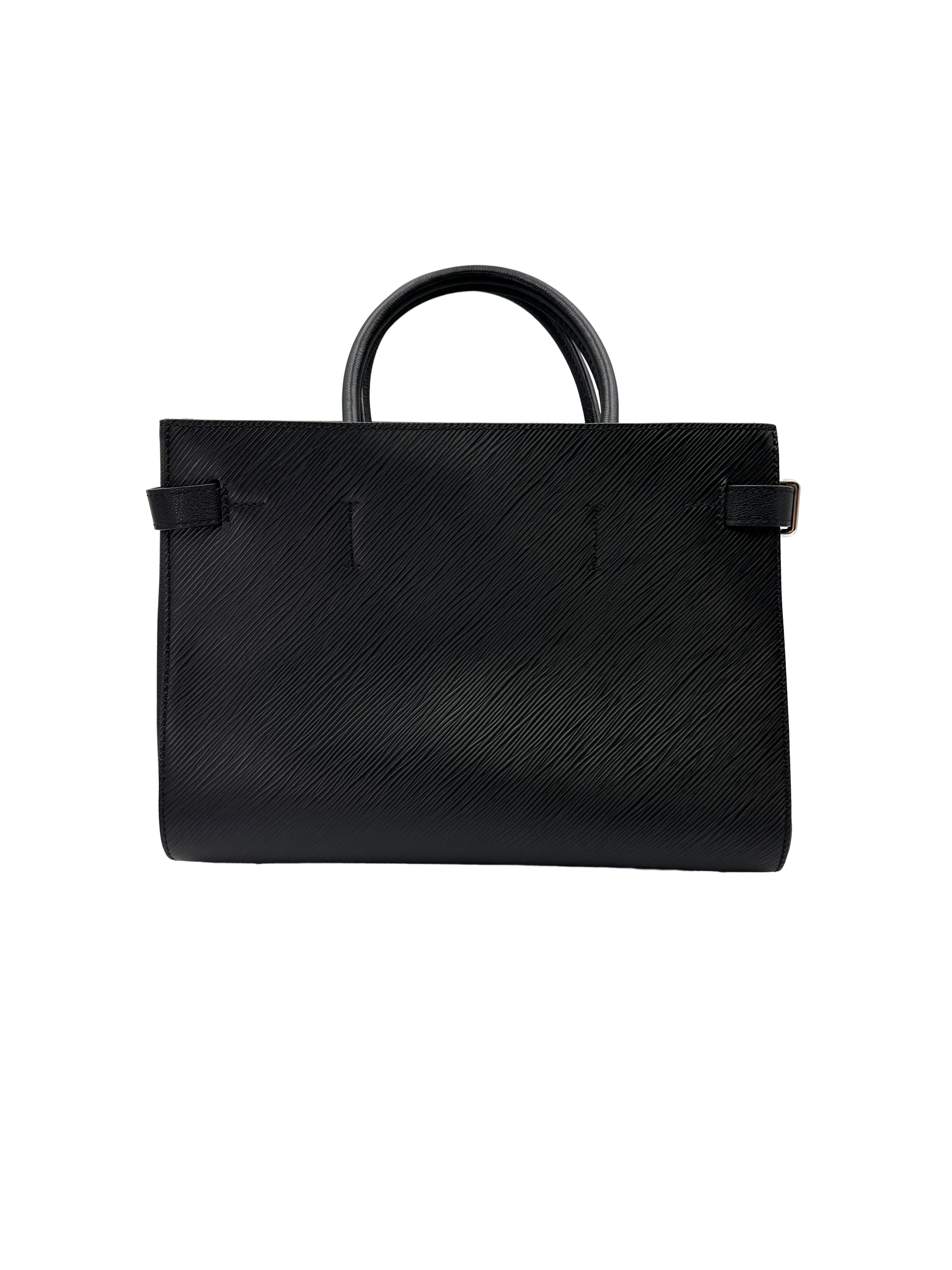 Louis Vuitton Twist Black Epi Leather Handle Bag LV3281