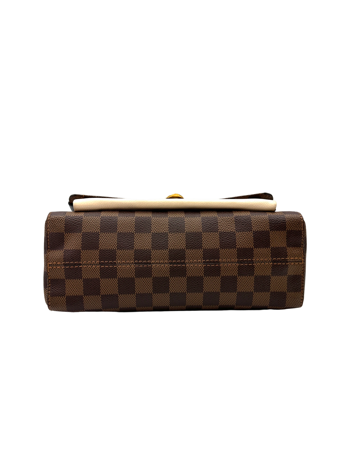 Louis Vuitton Vavin Damier Ebene & Beige Leather Shoulder Bag LV3277