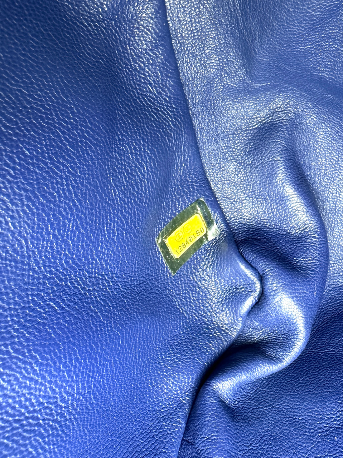 Chanel Classic Flap Blue Quilted Leather Jumbo Shoulder Bag With Silver Buckle(12***90) CC2500