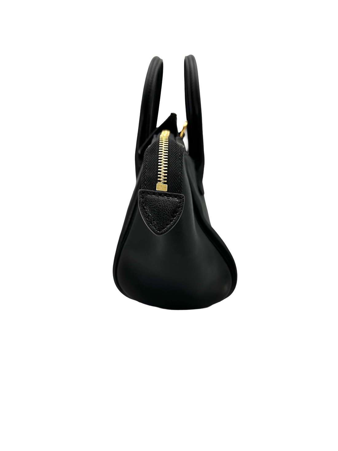 Celine Luggage Black Leather Handle Bag CEQ