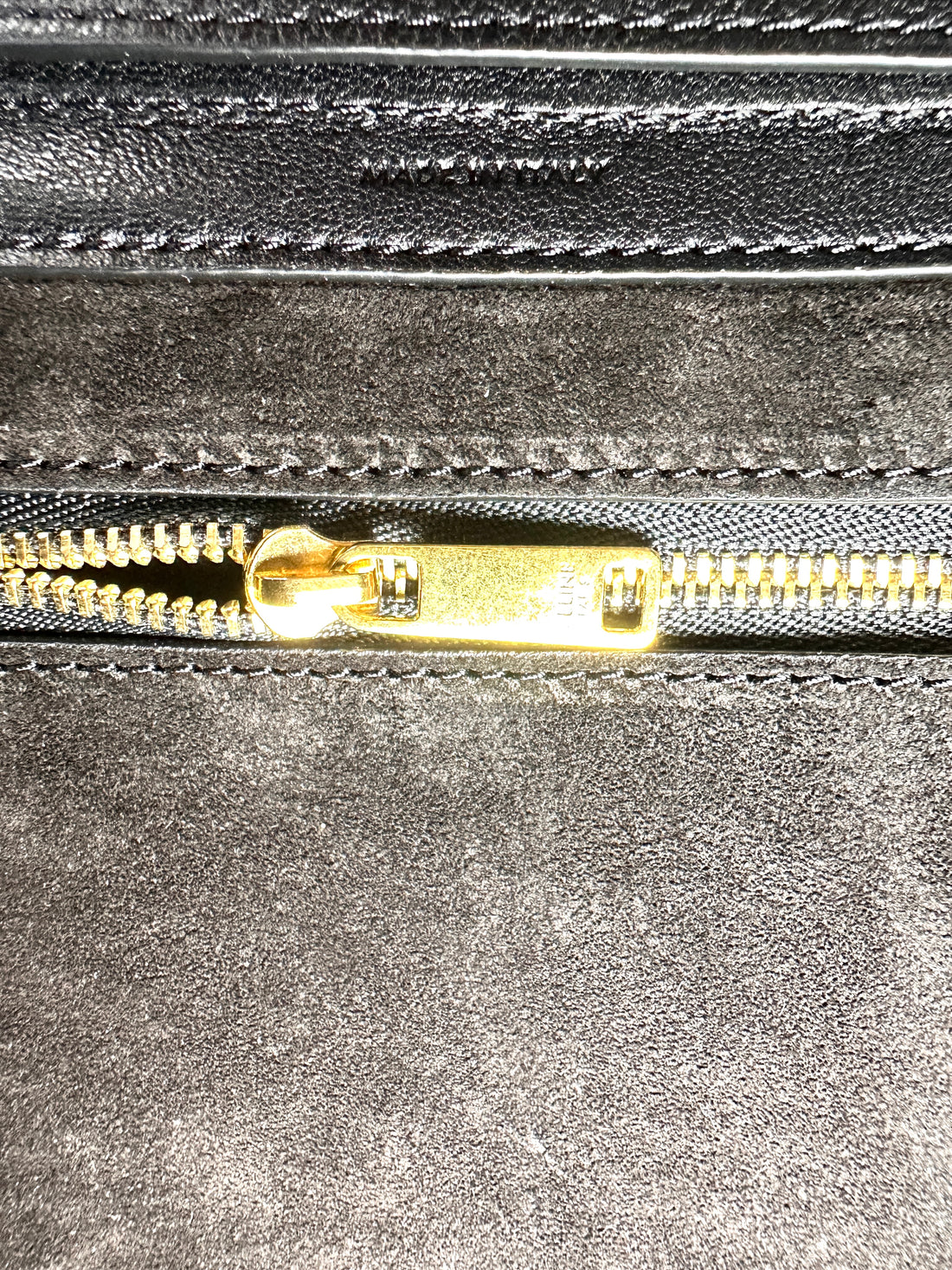 Celine Luggage Black Leather Handle Bag CEQ