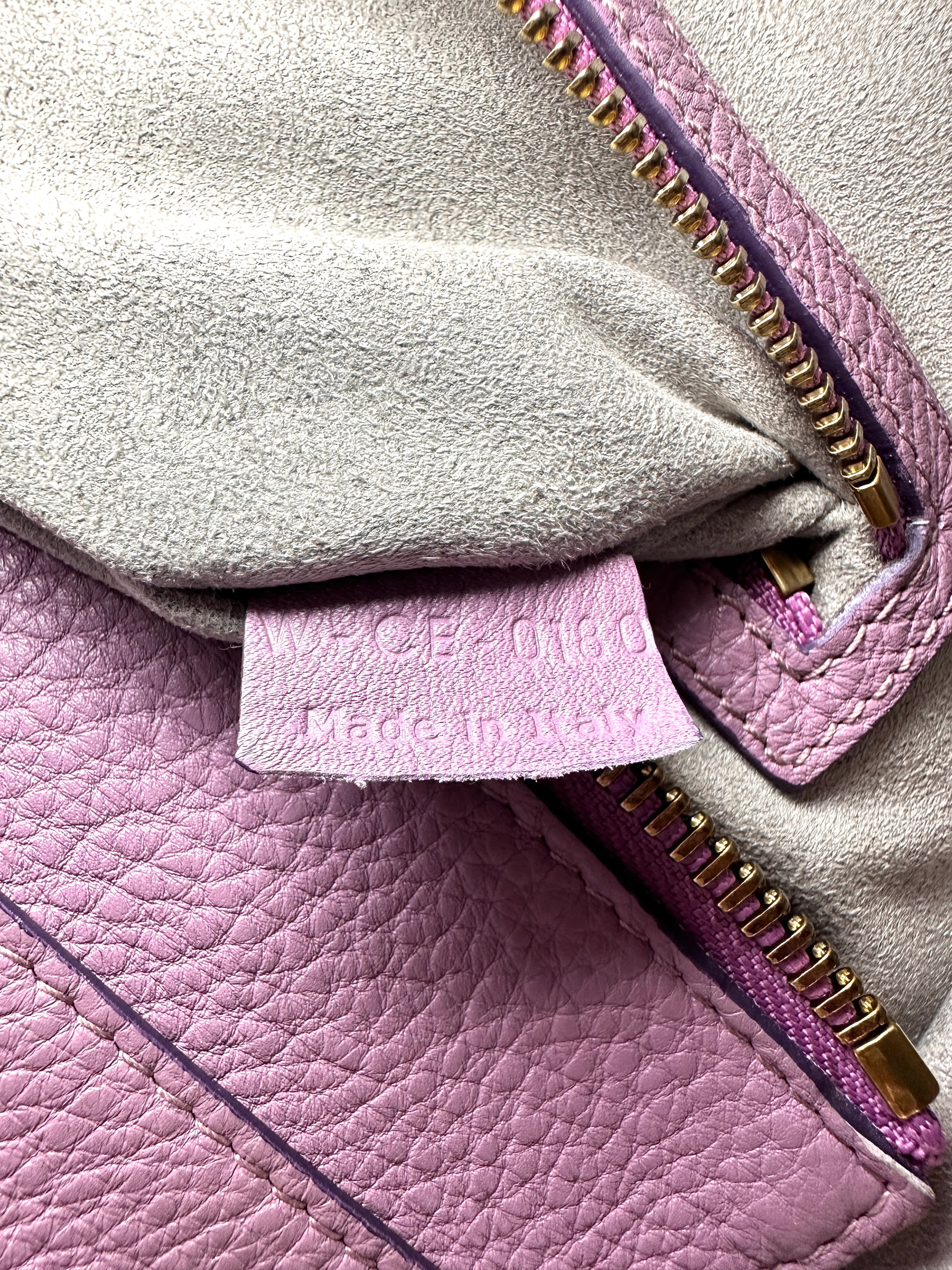Celine Luggage Pink Leather Medium Size Handle Bag CE188