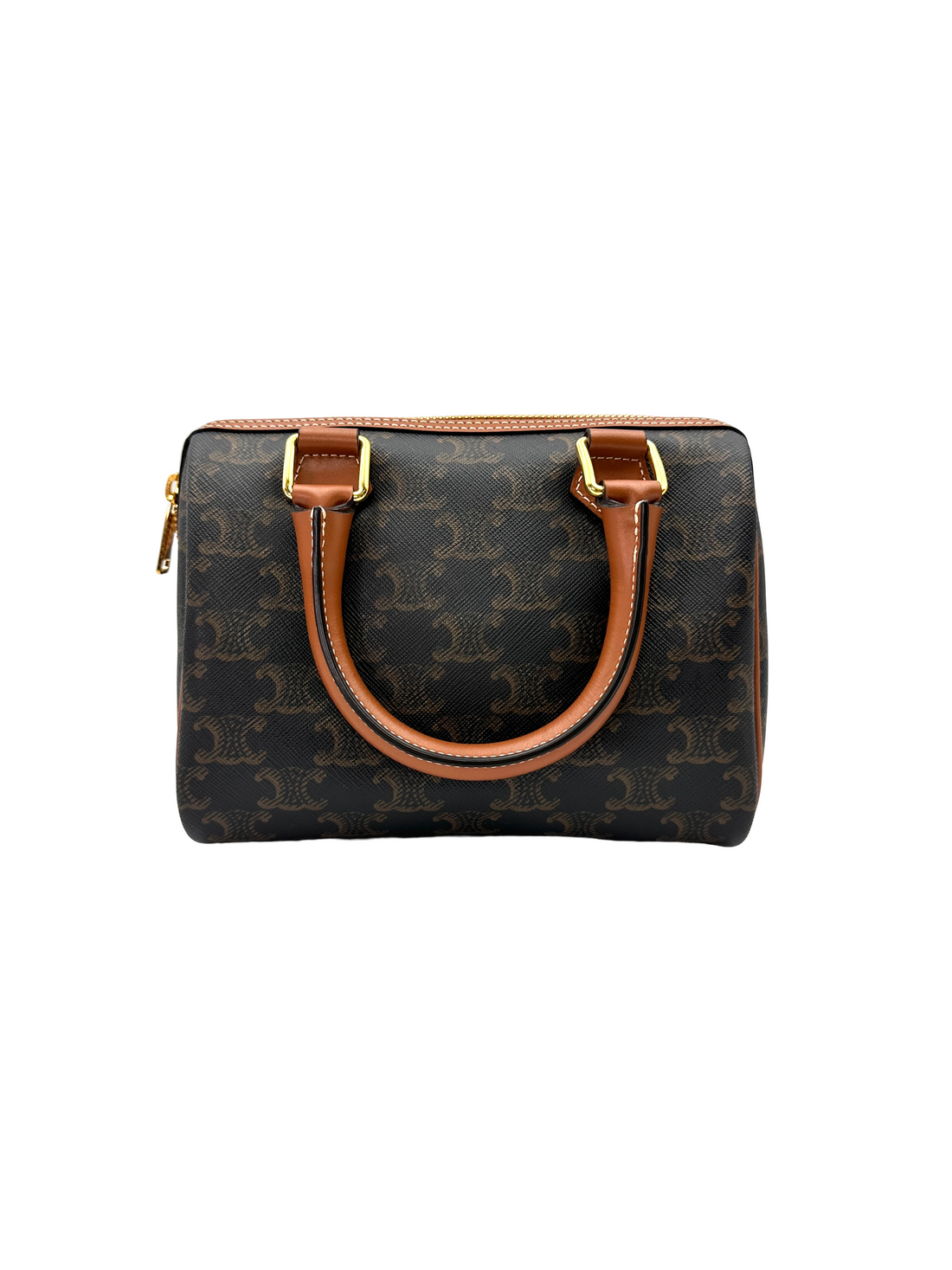 Celine Triomphe Canvas Boston Bag CEW