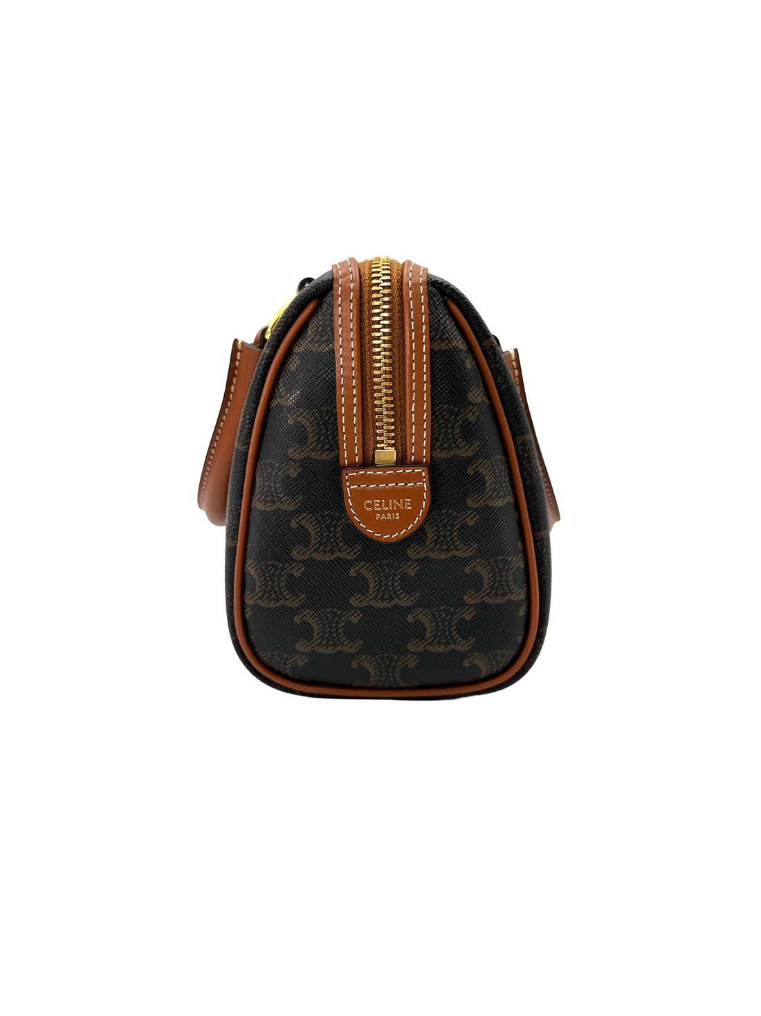 Celine Triomphe Canvas Boston Bag CEW