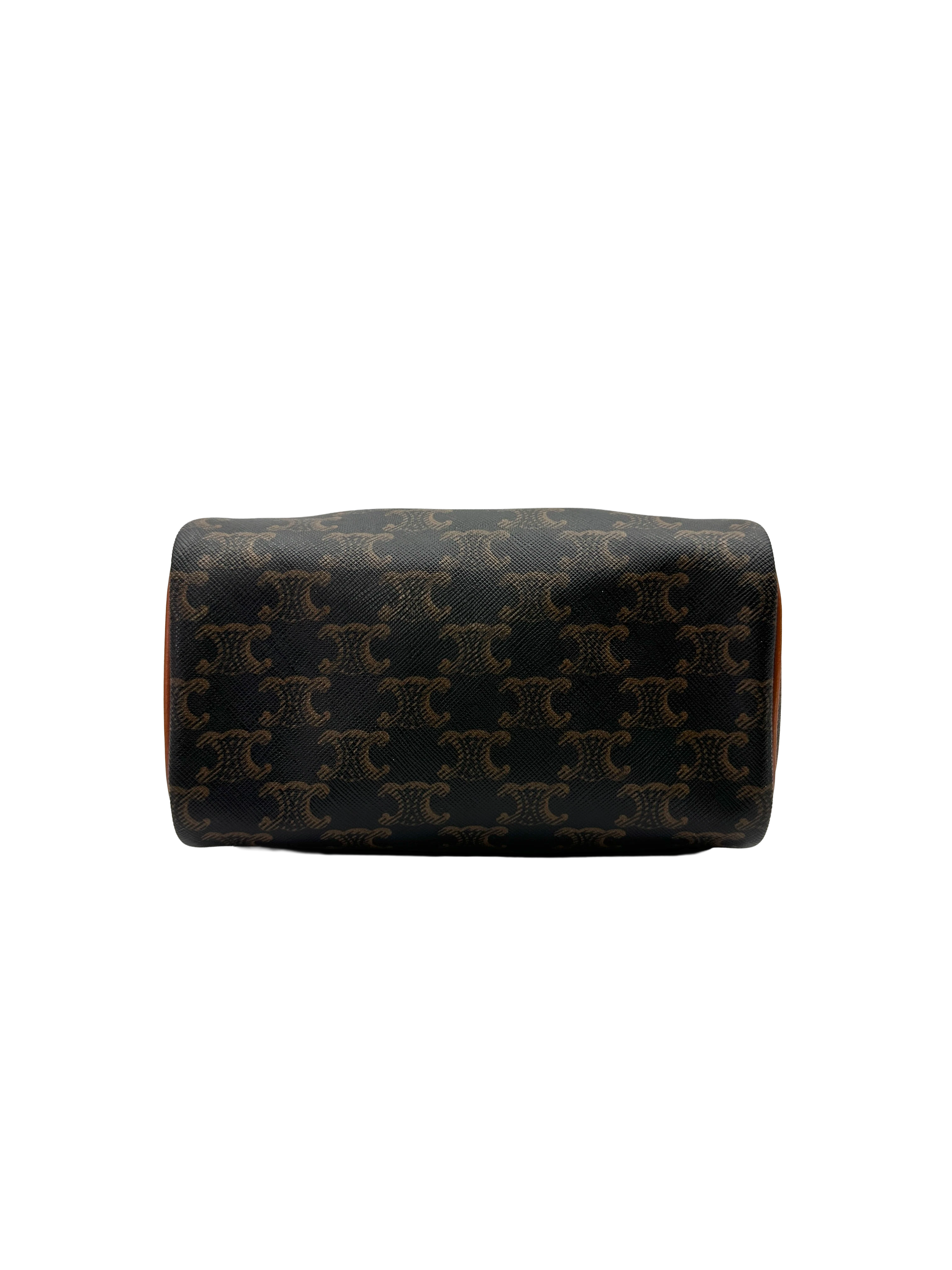 Celine Triomphe Canvas Boston Bag CEW