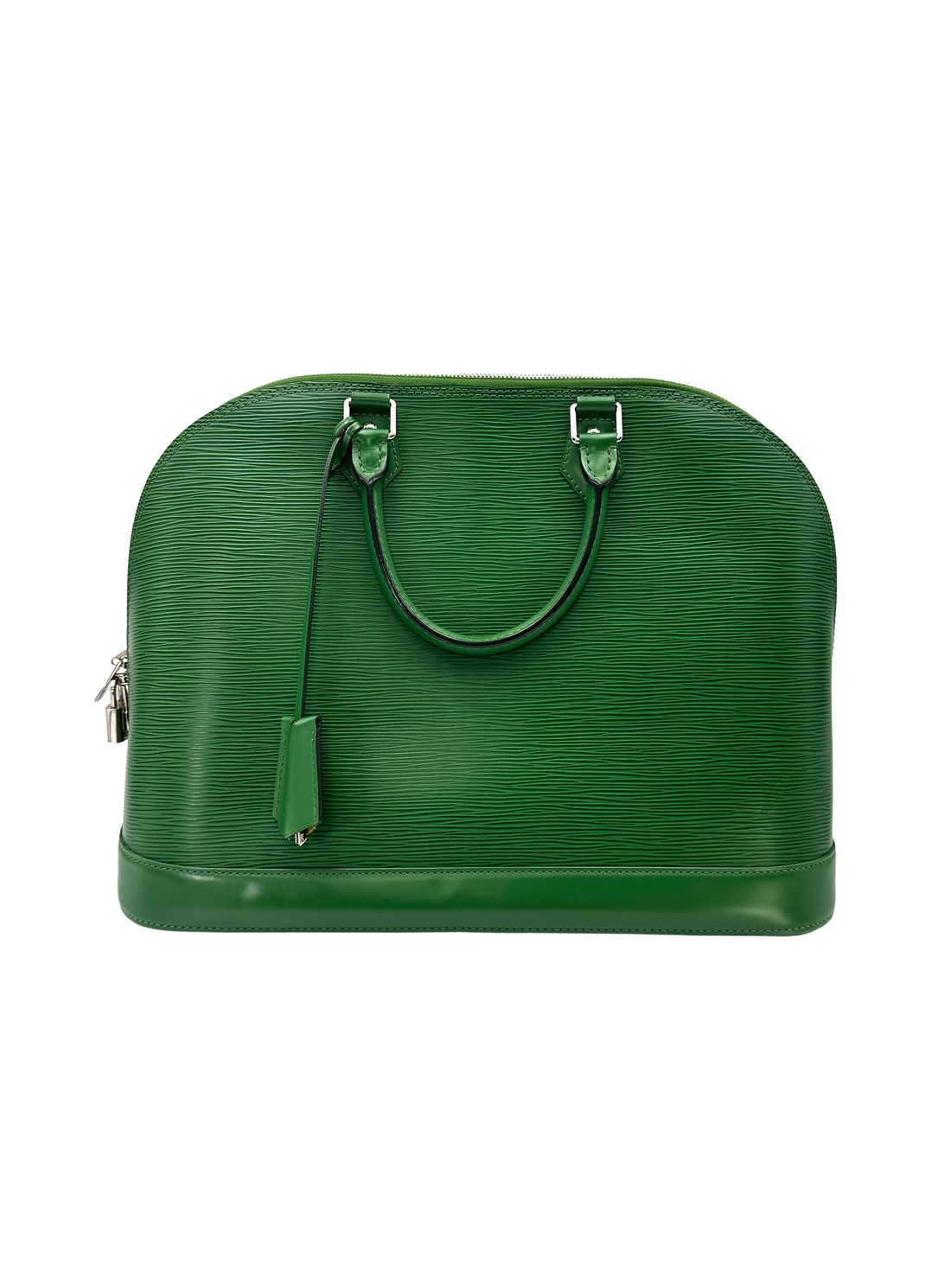 Louis Vuitton Alma Green Epi Leather Handle Bag LV3282