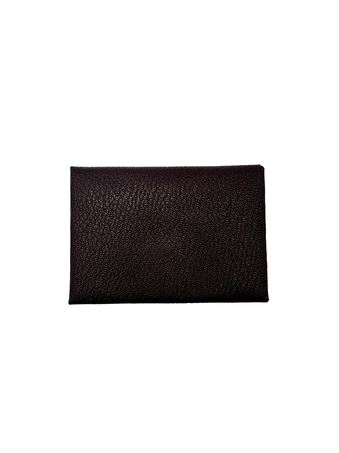Hermes Calvi Duo Dark Red Long Wallet HR151