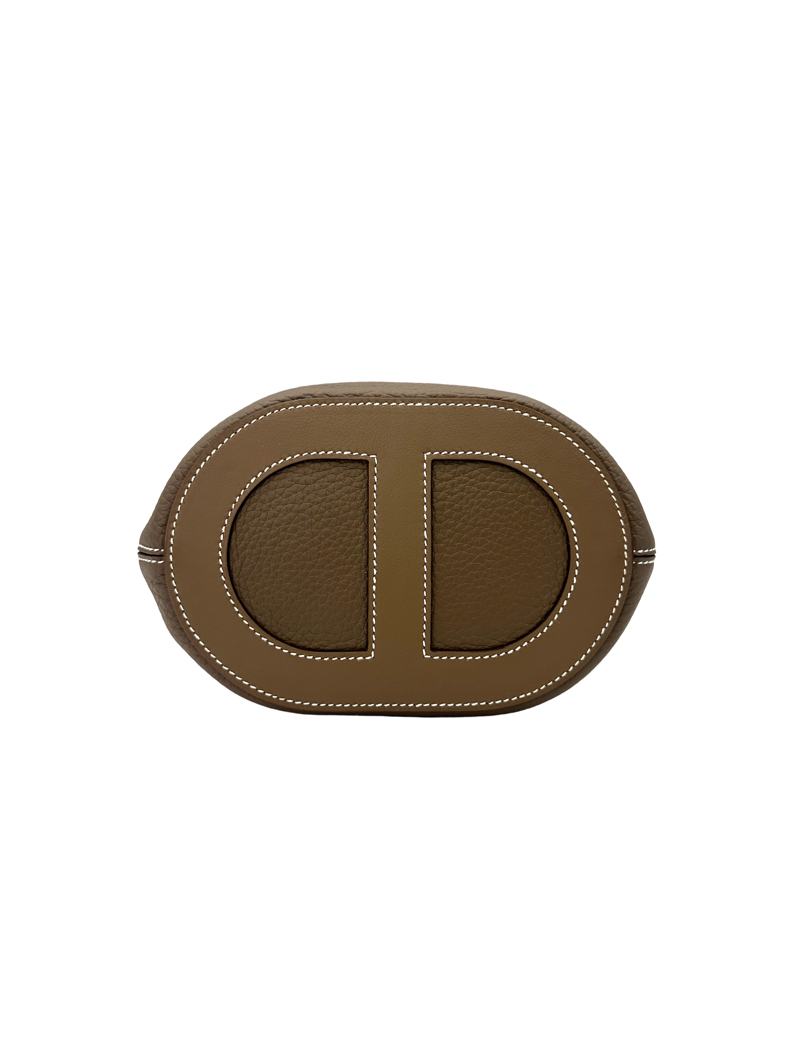 Hermes In-The-Loop Brown Leather Handle Bag HR148