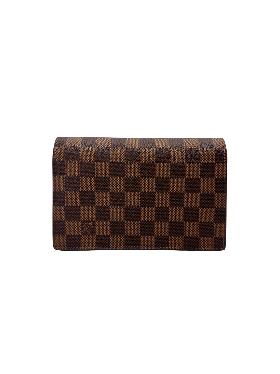 Louis Vuitton Vavin Damier Ebene & Beige Leather Shoulder Bag LV3286