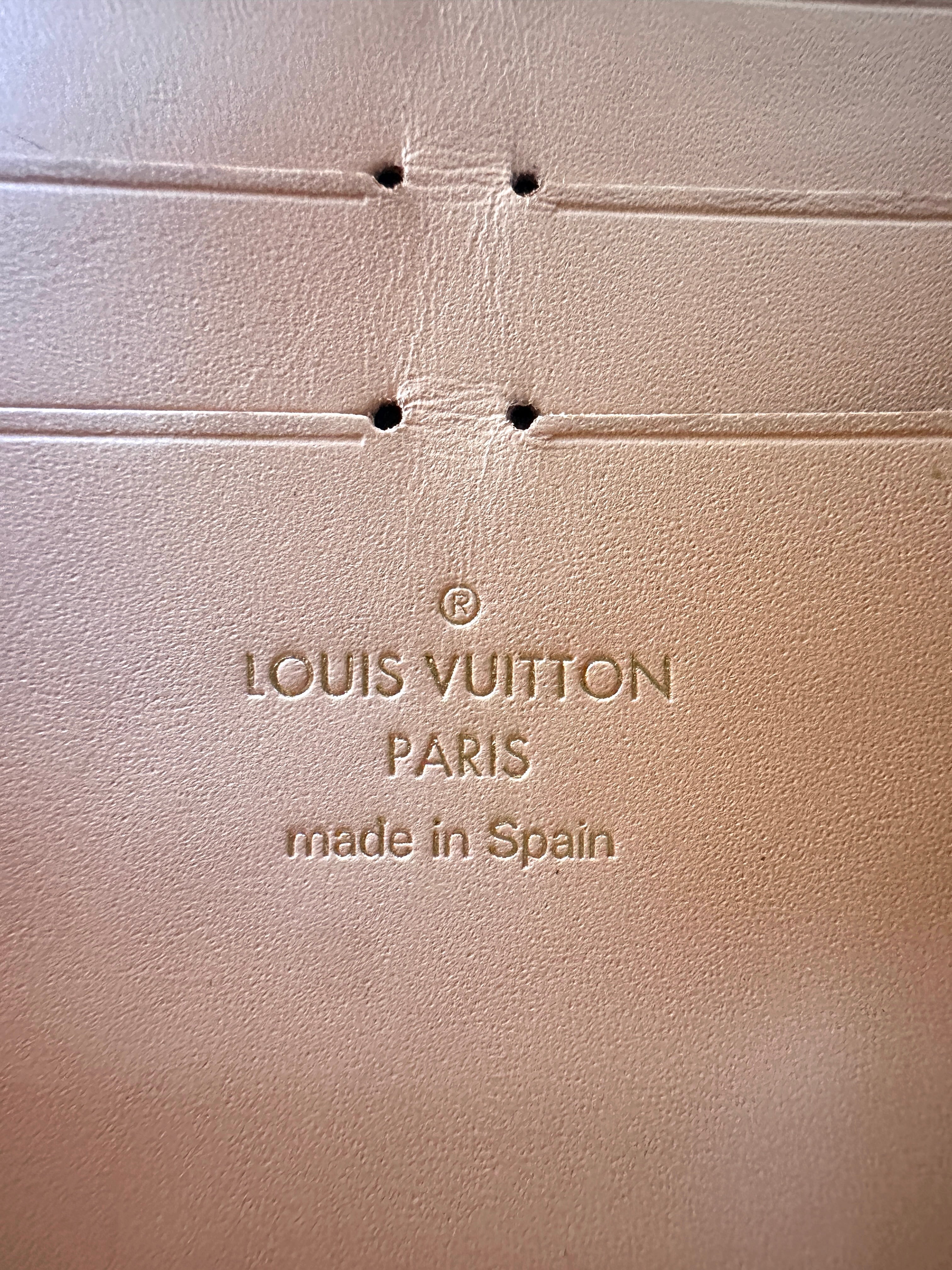 Louis Vuitton Vavin Damier Ebene & Beige Leather Shoulder Bag LV3286