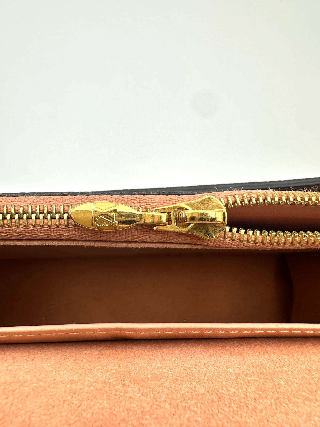 Louis Vuitton Vavin Damier Ebene & Beige Leather Shoulder Bag LV3286