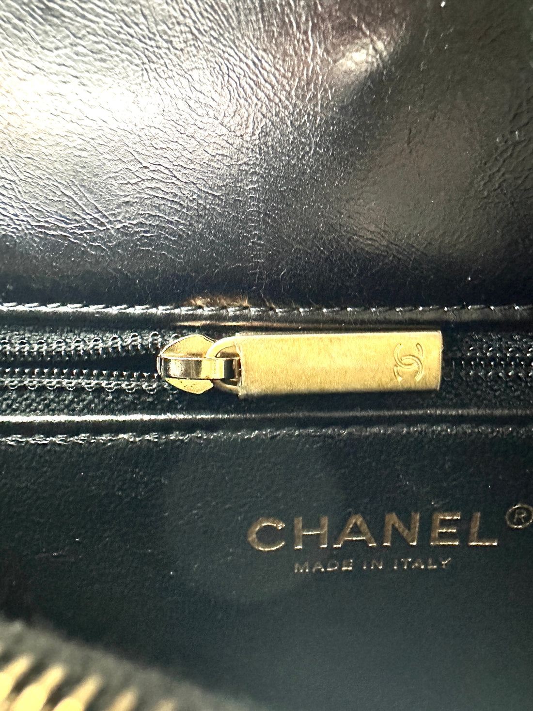Chanel CoCo Handle Black Chevron Quilted Leather Shoulder Bag(24***01) CC2503