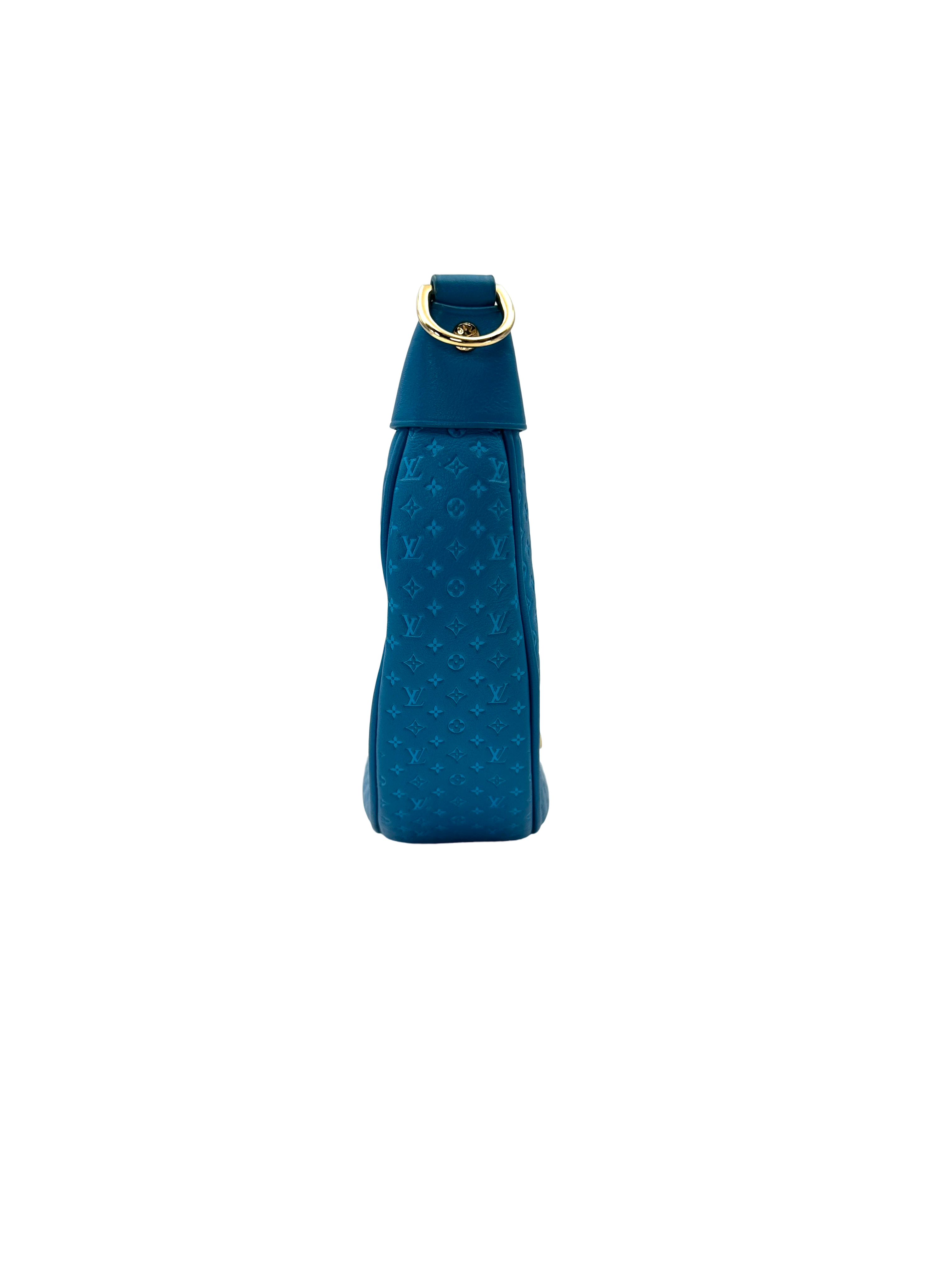 Louis Vuitton Loop Nanogram Turquoise Leather Shoulder Bag LV3285