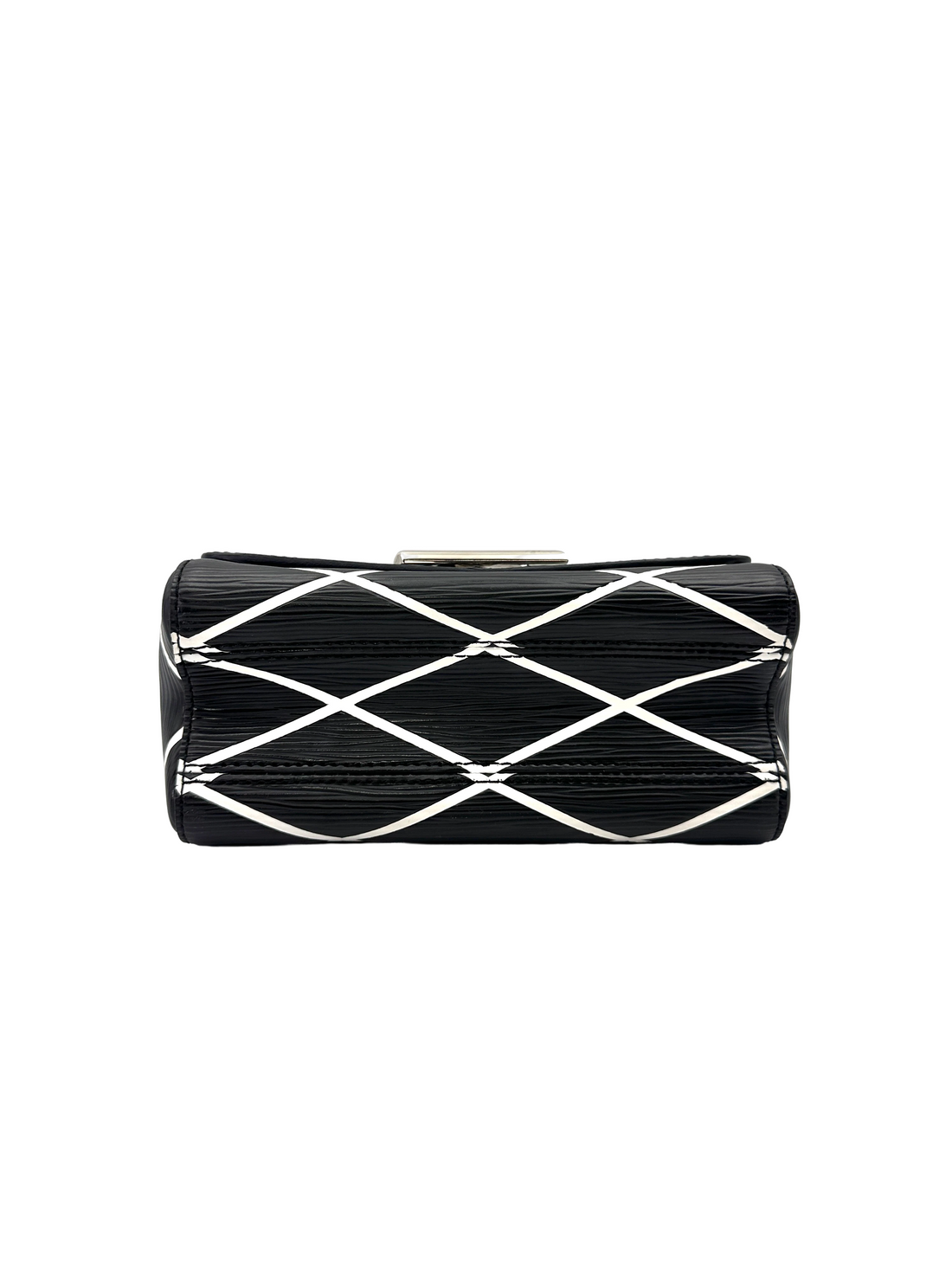 Louis Vuitton Twist Black Epi Malletage Leather Shoulder Bag LV3288