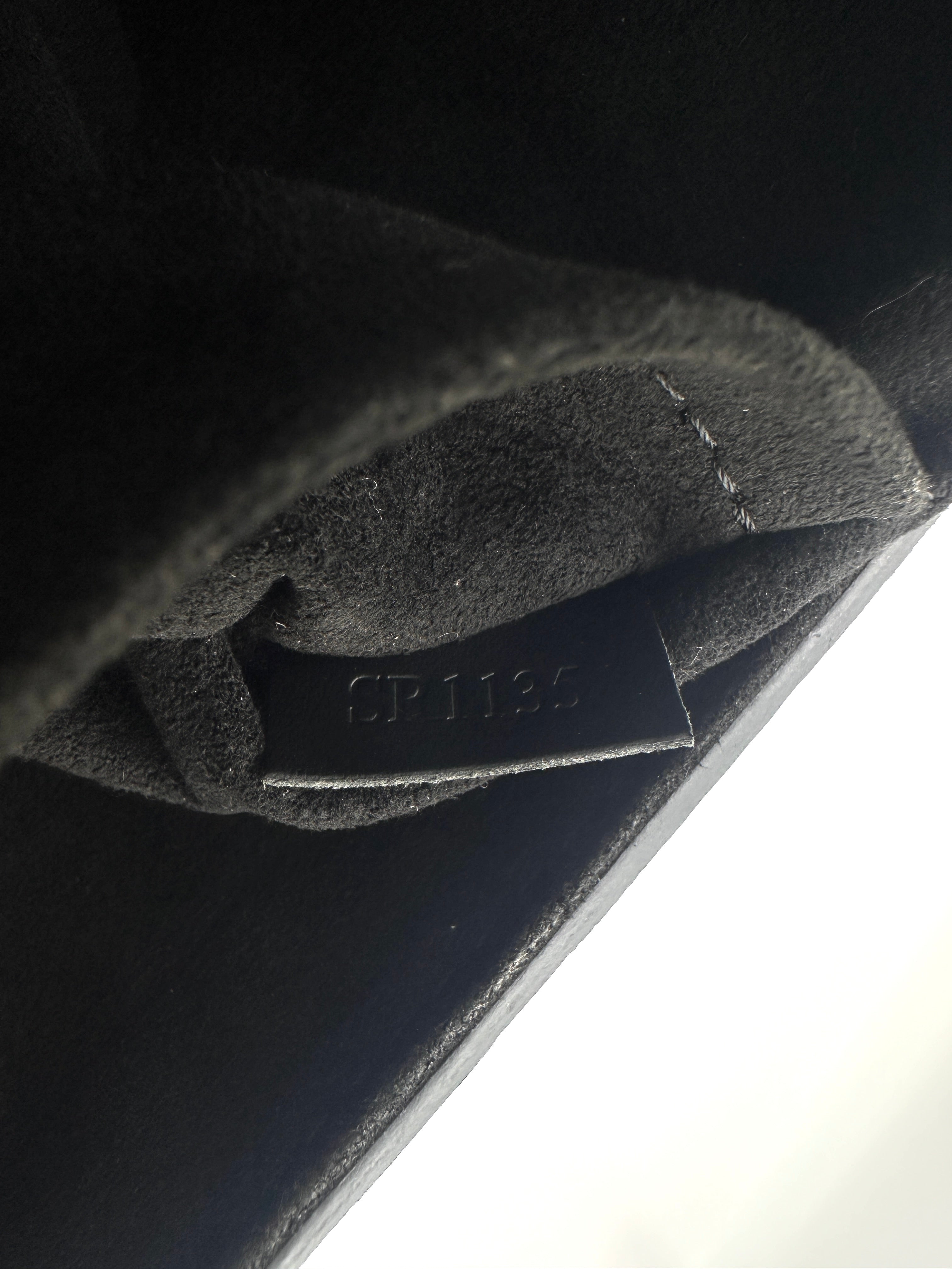 Louis Vuitton Twist Black Epi Malletage Leather Shoulder Bag LV3288
