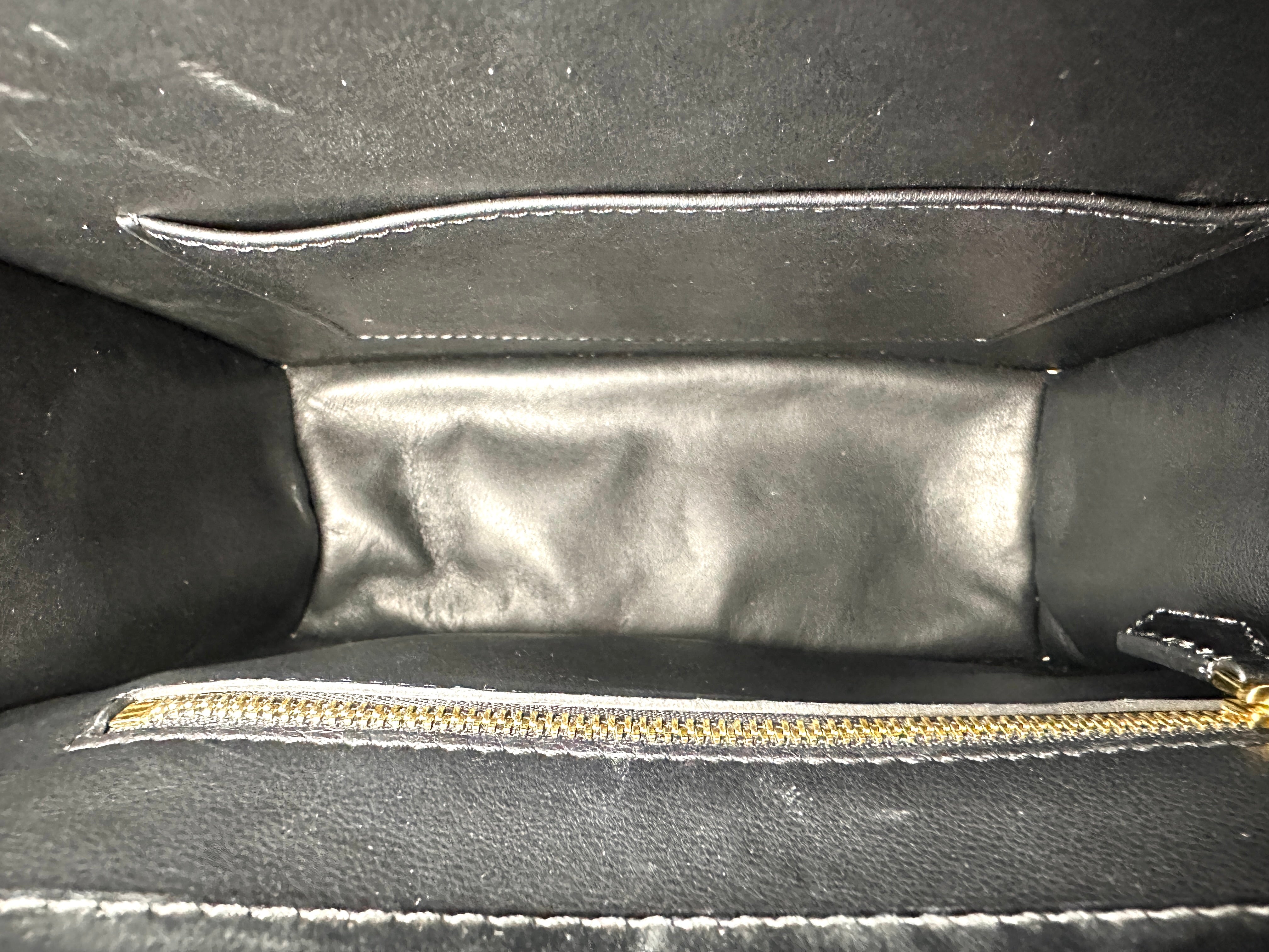 Louis Vuitton Cour Marly Camel/Black Leather Handle Bag LV3289