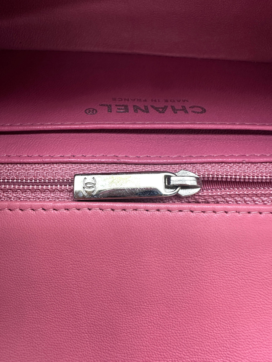 Chanel Classic Flap Pink Quilted Leather Mini Shoulder Bag(18***12) CC2504