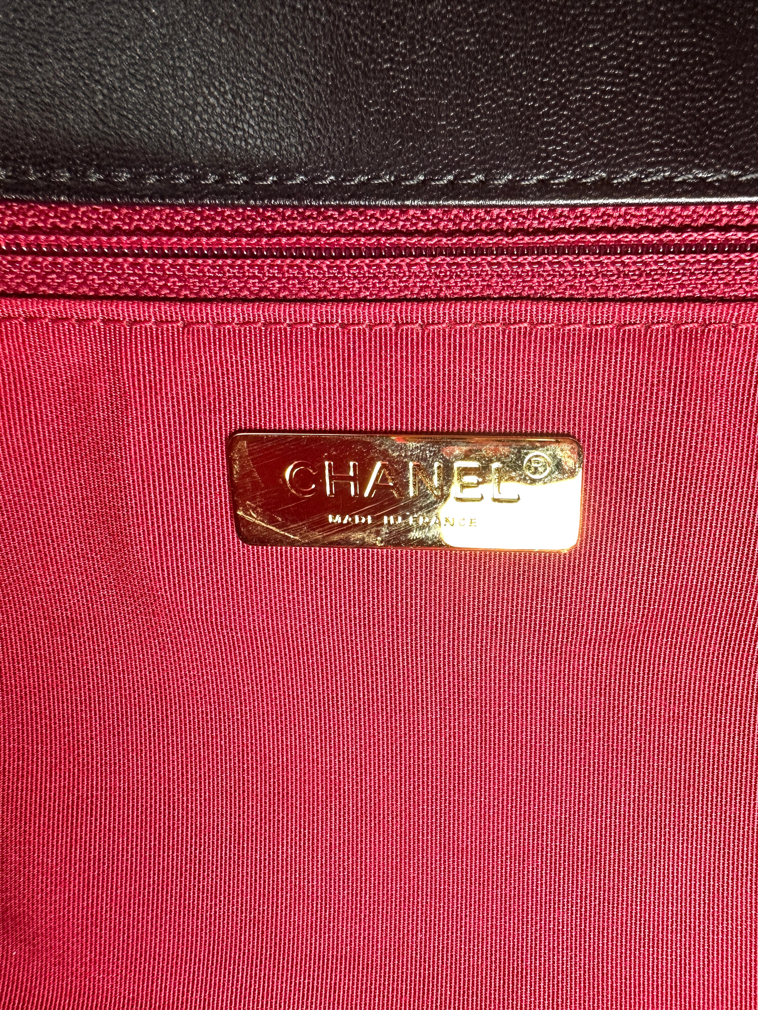 Chanel 19Bag Black Quilted Leather Medium Size Flap Bag(30***00) CC2509