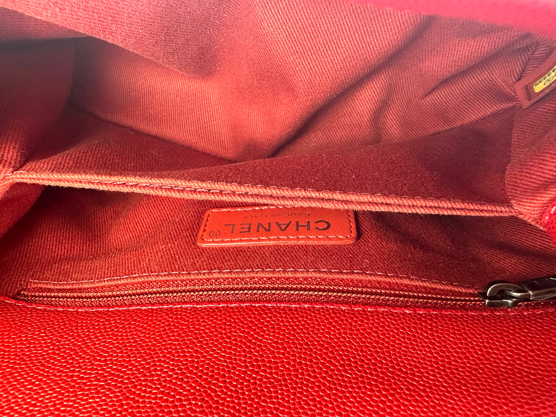 Chanel CoCo Handle Red Quilted Leather Shoulder Bag(23***25) CC2512