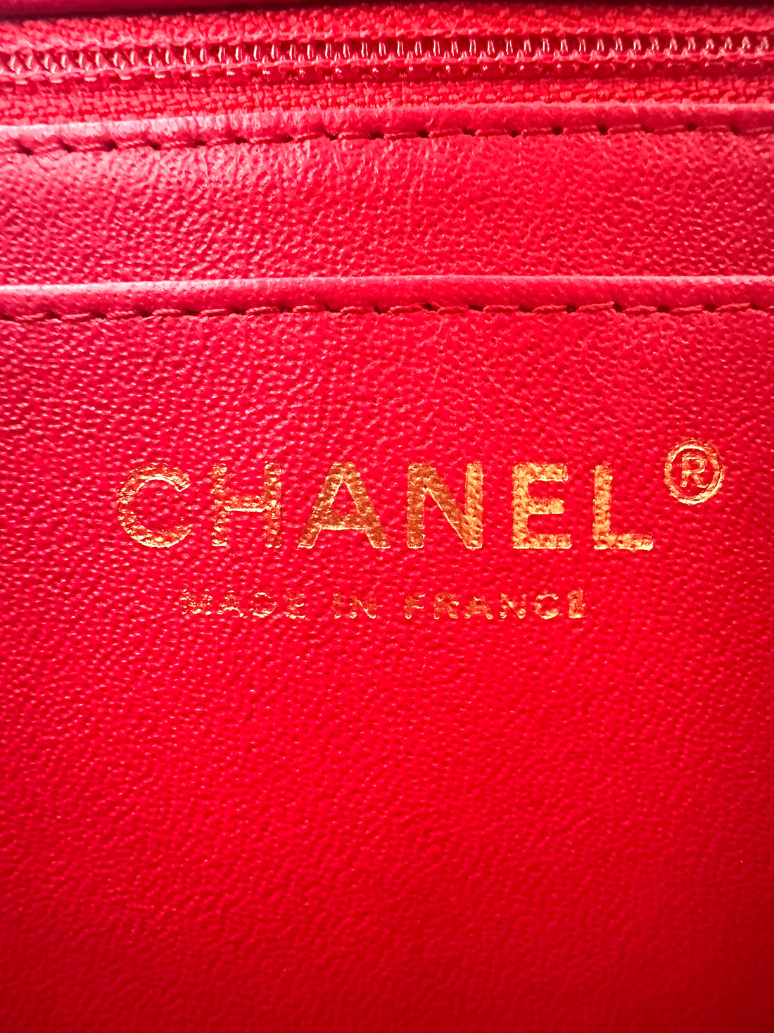 Chanel Classic Flap Red Quilted Leather Mini Shoulder Bag(22***86) CC2519
