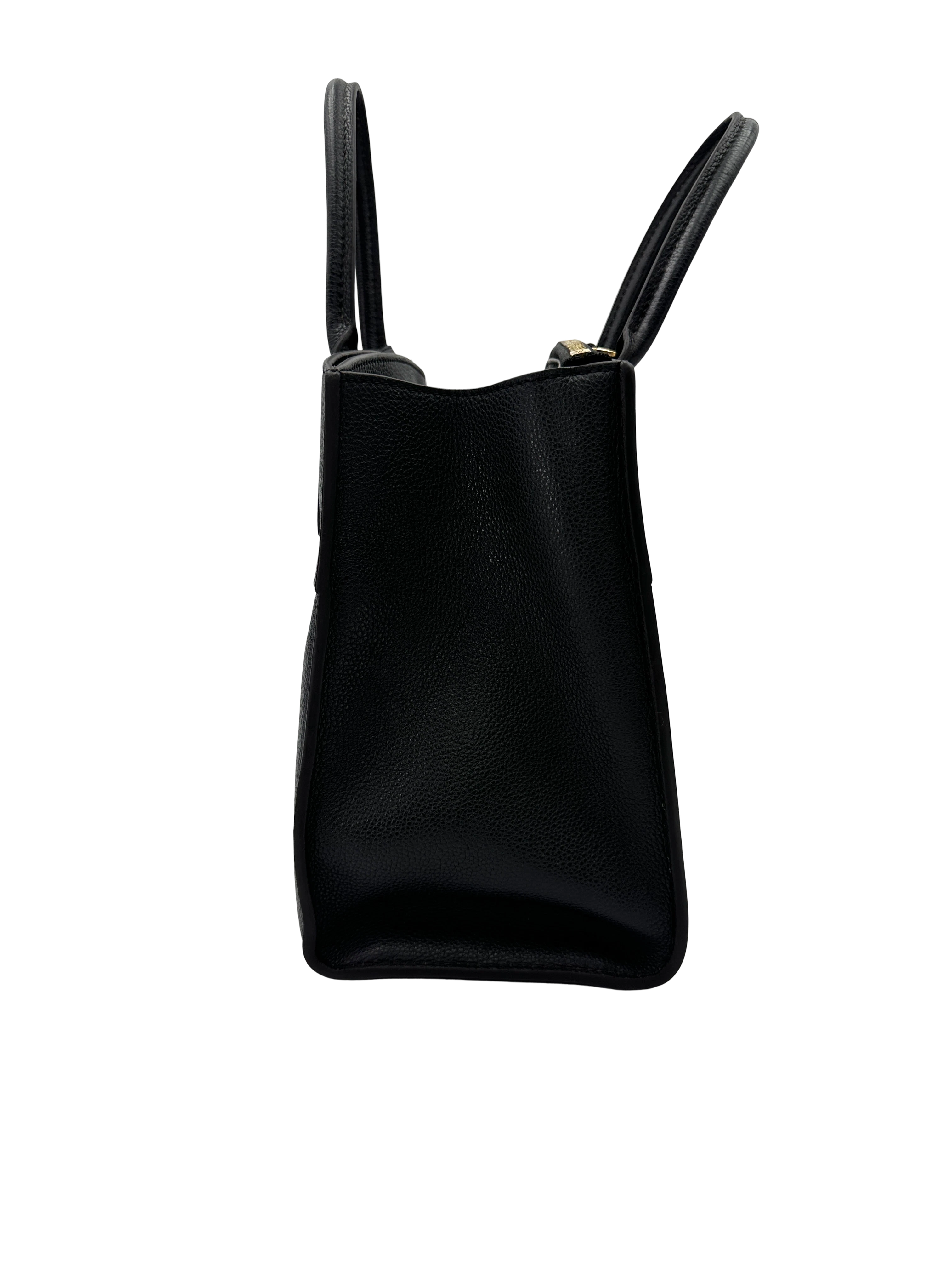 Louis Vuitton City Steamer Black Taurillon Leather Handle Bag LV3297