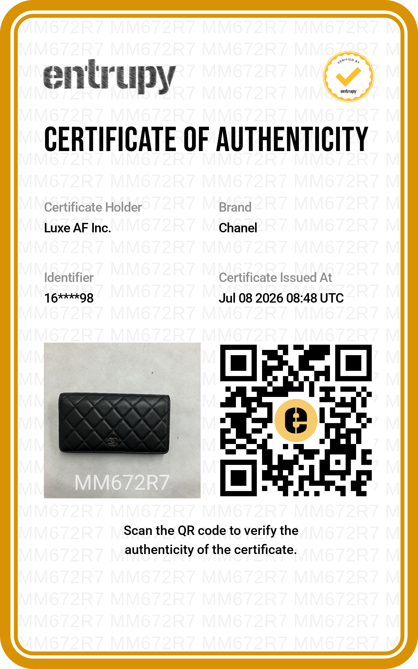 Chanel Black Quilted Lambskin Long Wallet(16***98) CC2520