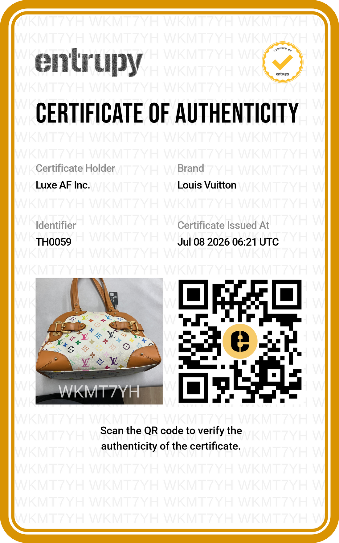 Louis Vuitton x Takashi Murakami White Multicolor Claudia Tote Bag LV3284