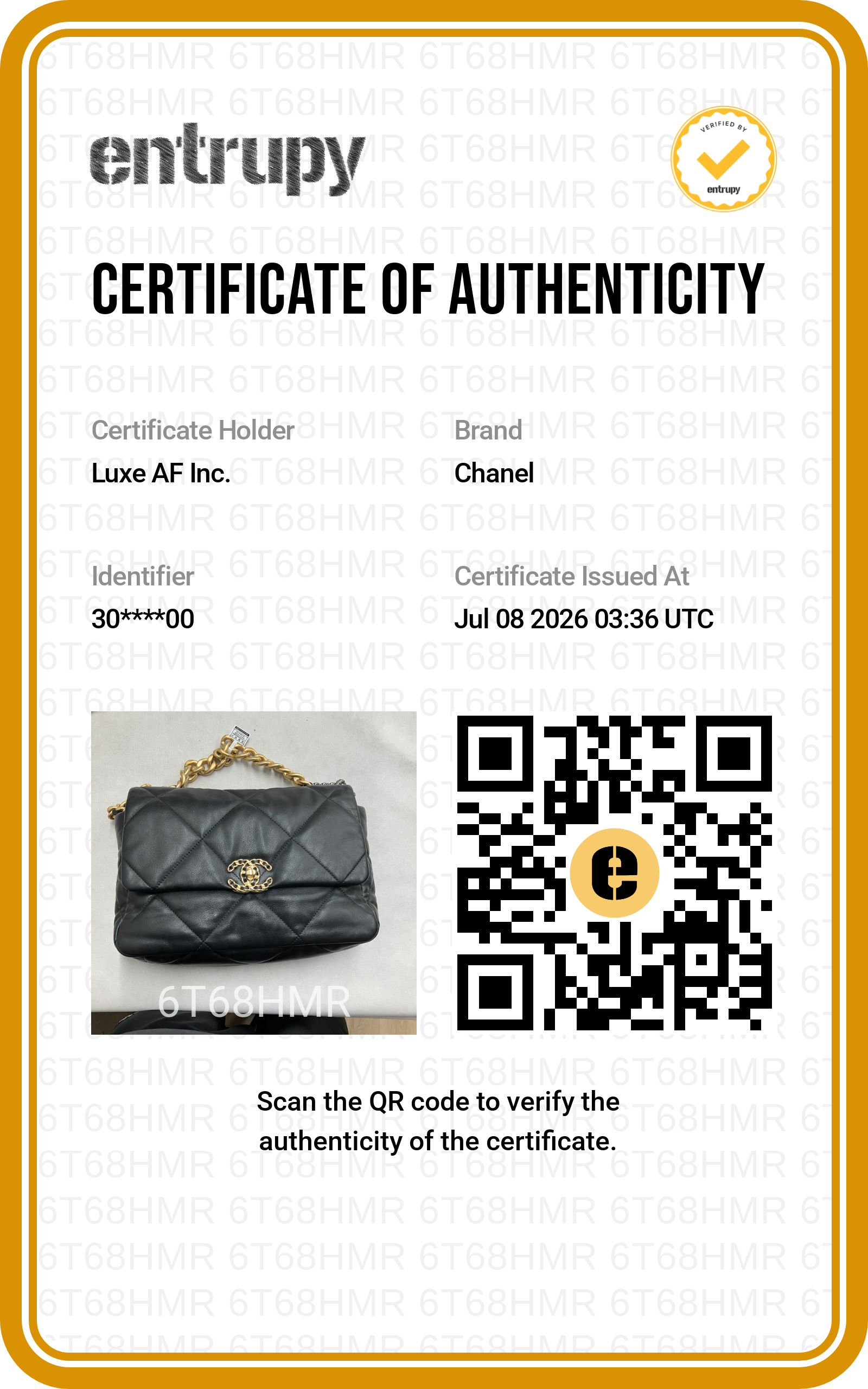 Chanel 19Bag Black Quilted Leather Medium Size Flap Bag(30***00) CC2509