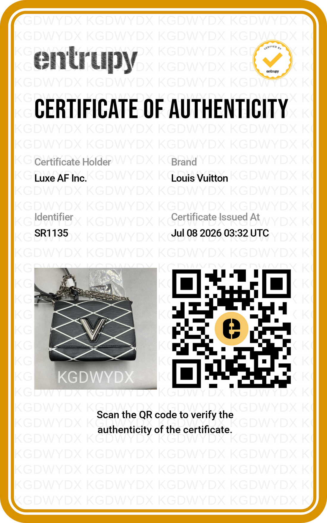 Louis Vuitton Twist Black Epi Malletage Leather Shoulder Bag LV3288