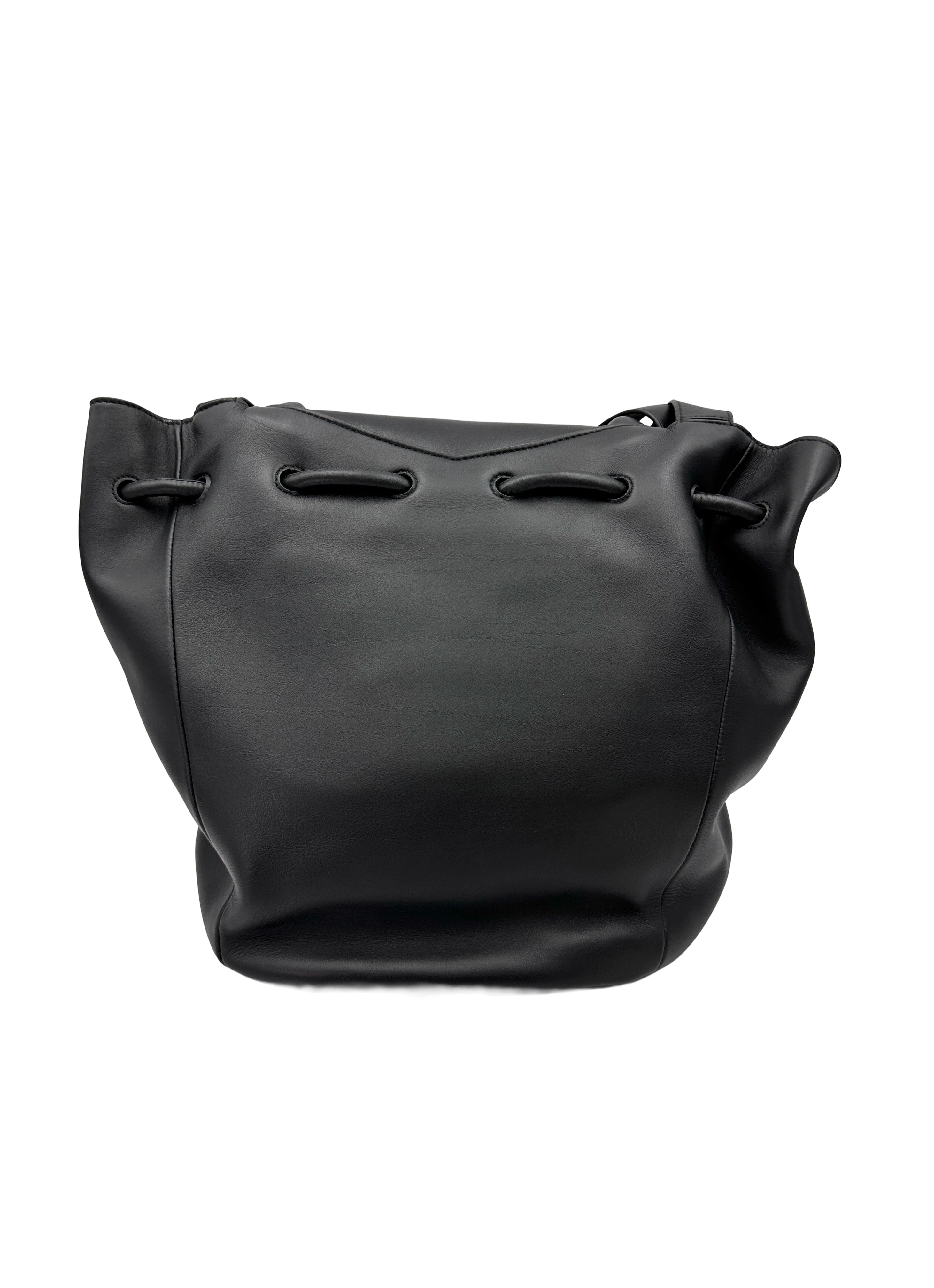 Bottega Veneta Beak Black Nappa Leather Shoulder Bag BV139